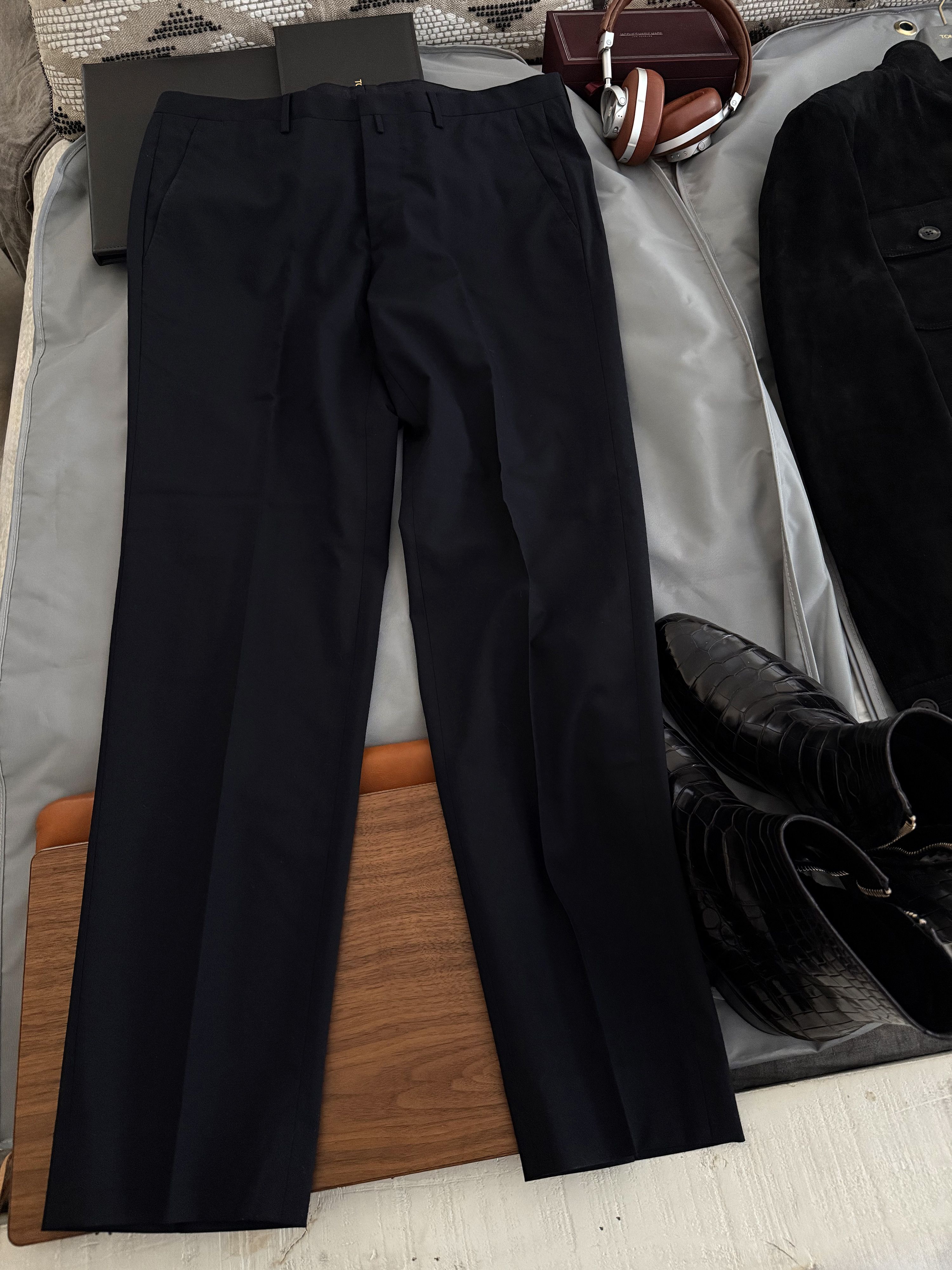 Jil Sander Best Dressed $1,100 JIL SANDER Luxe Dress Pants w/Stretch Size US 32 / EU 48 - 3 Thumbnail