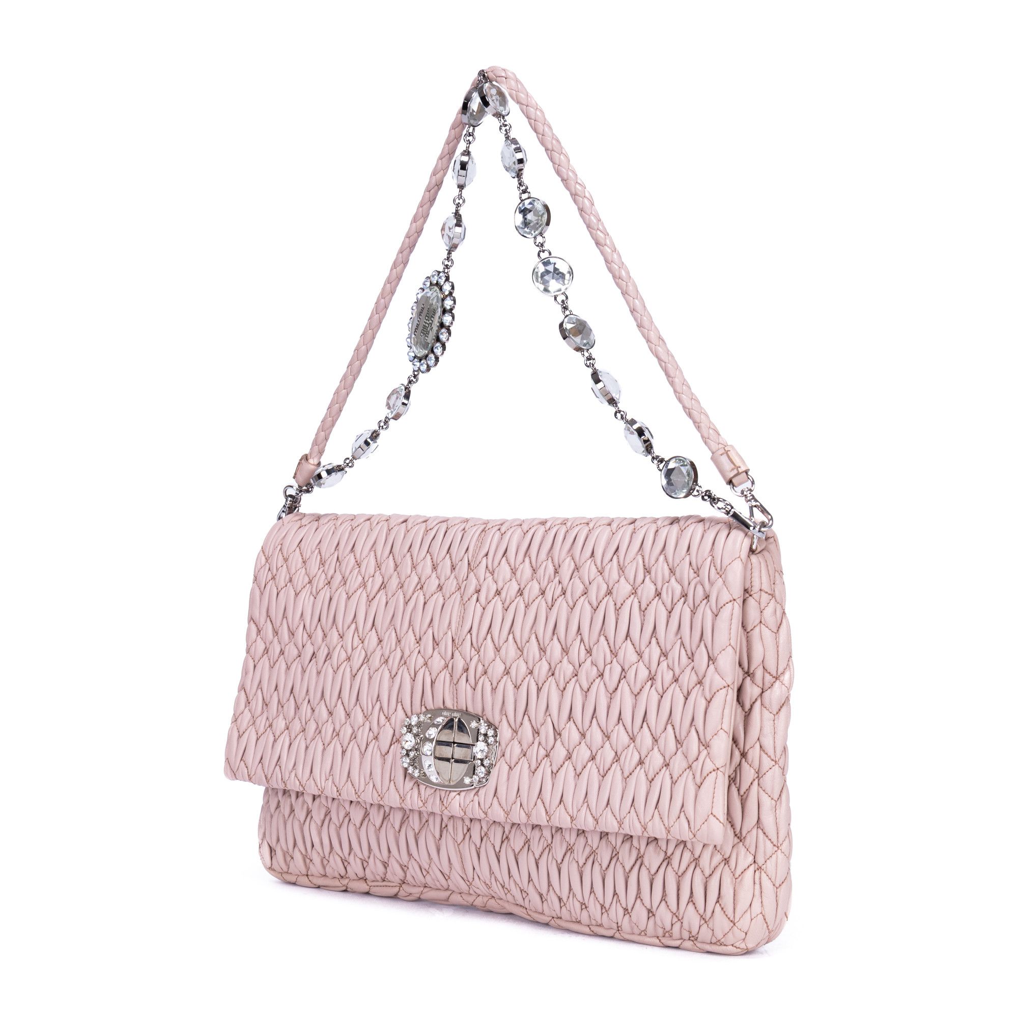 Miu Miu Crystal Cloque Size ONE SIZE - 1 Thumbnail