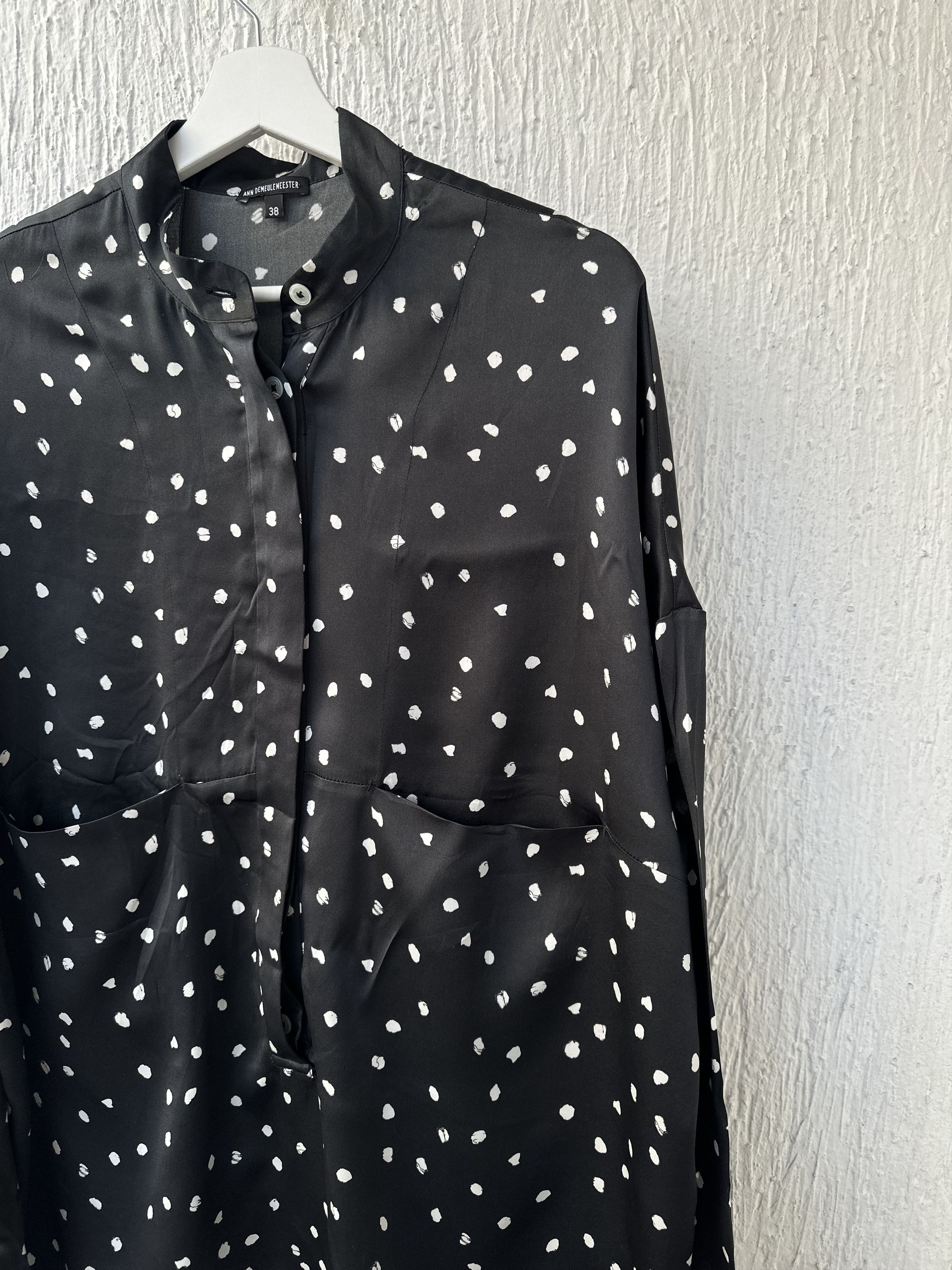 Ann Demeulemeester oversized silk shirt Size US L / EU 52-54 / 3 - 2 Thumbnail