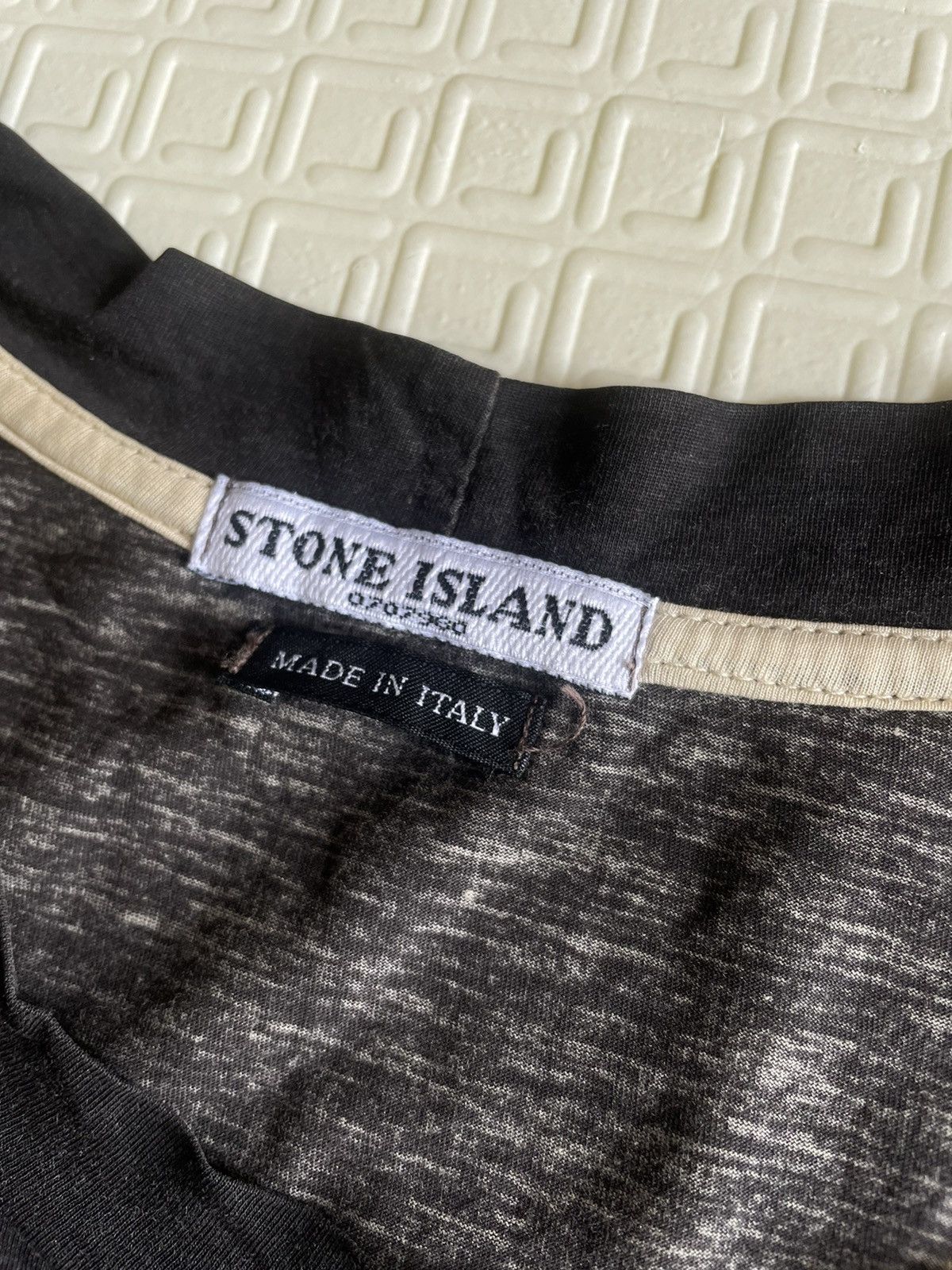 Designer × Stone Island × Vintage Stone Island Art Graphic Tee Italy vintage Size US L / EU 52-54 / 3 - 4 Thumbnail