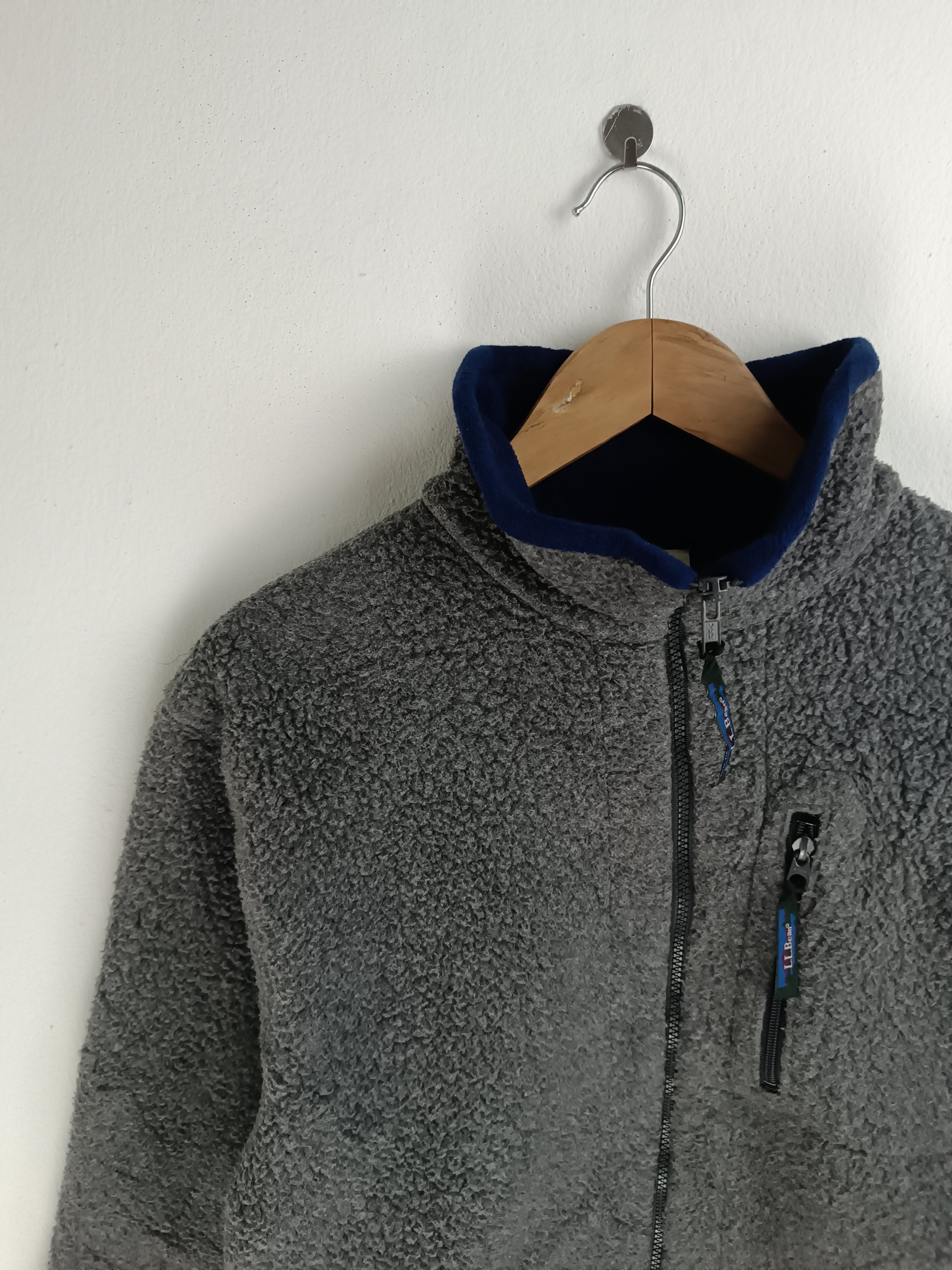 L.L. Bean VINTAGE 90'S L.L.BEAN SHERPA FLEECE JACKET Size US L / EU 52-54 / 3 - 6 Thumbnail