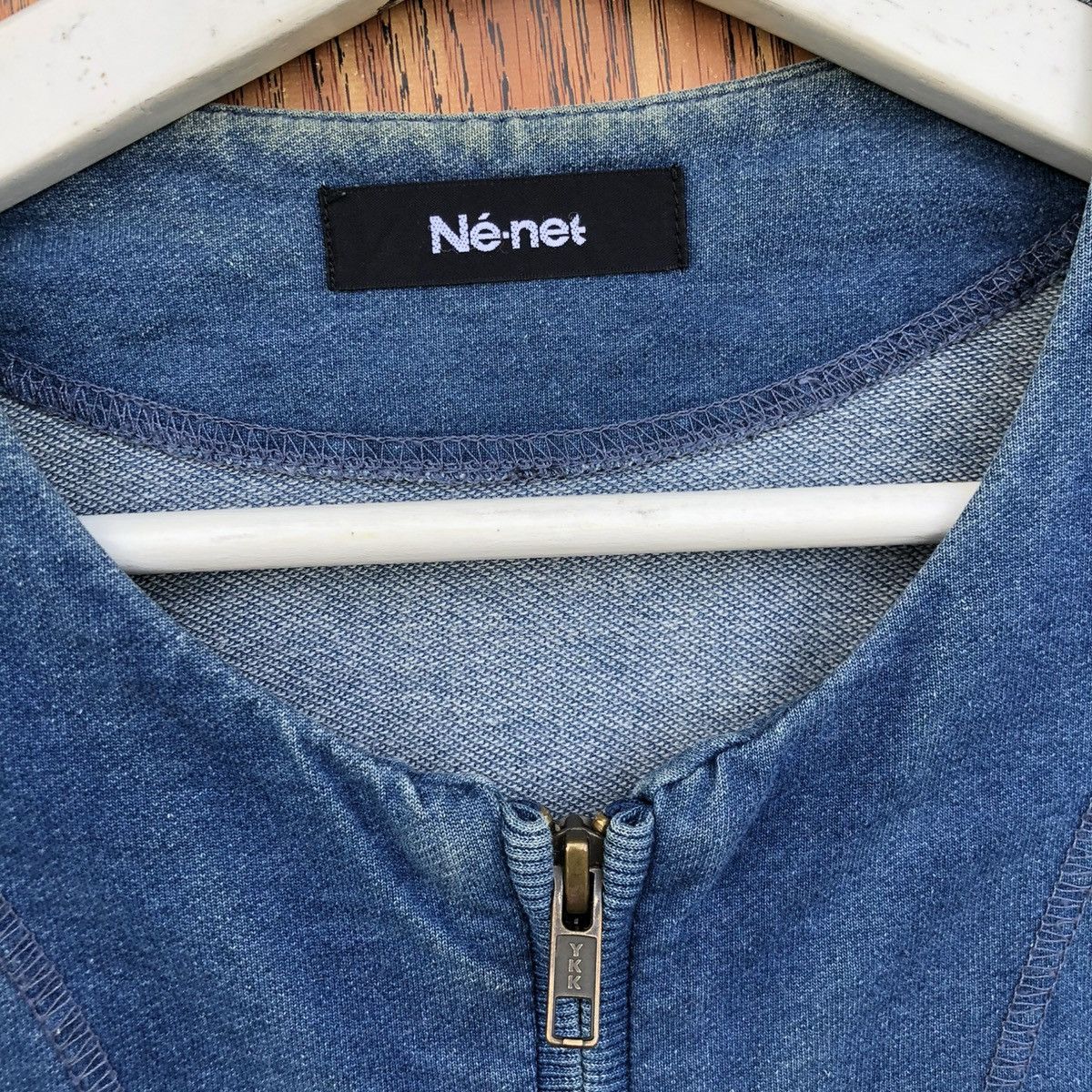 Issey Miyake Vintage Ne-Net By Issey Miyake Indigo Jacket Zipper Size US L / EU 52-54 / 3 - 5 Thumbnail