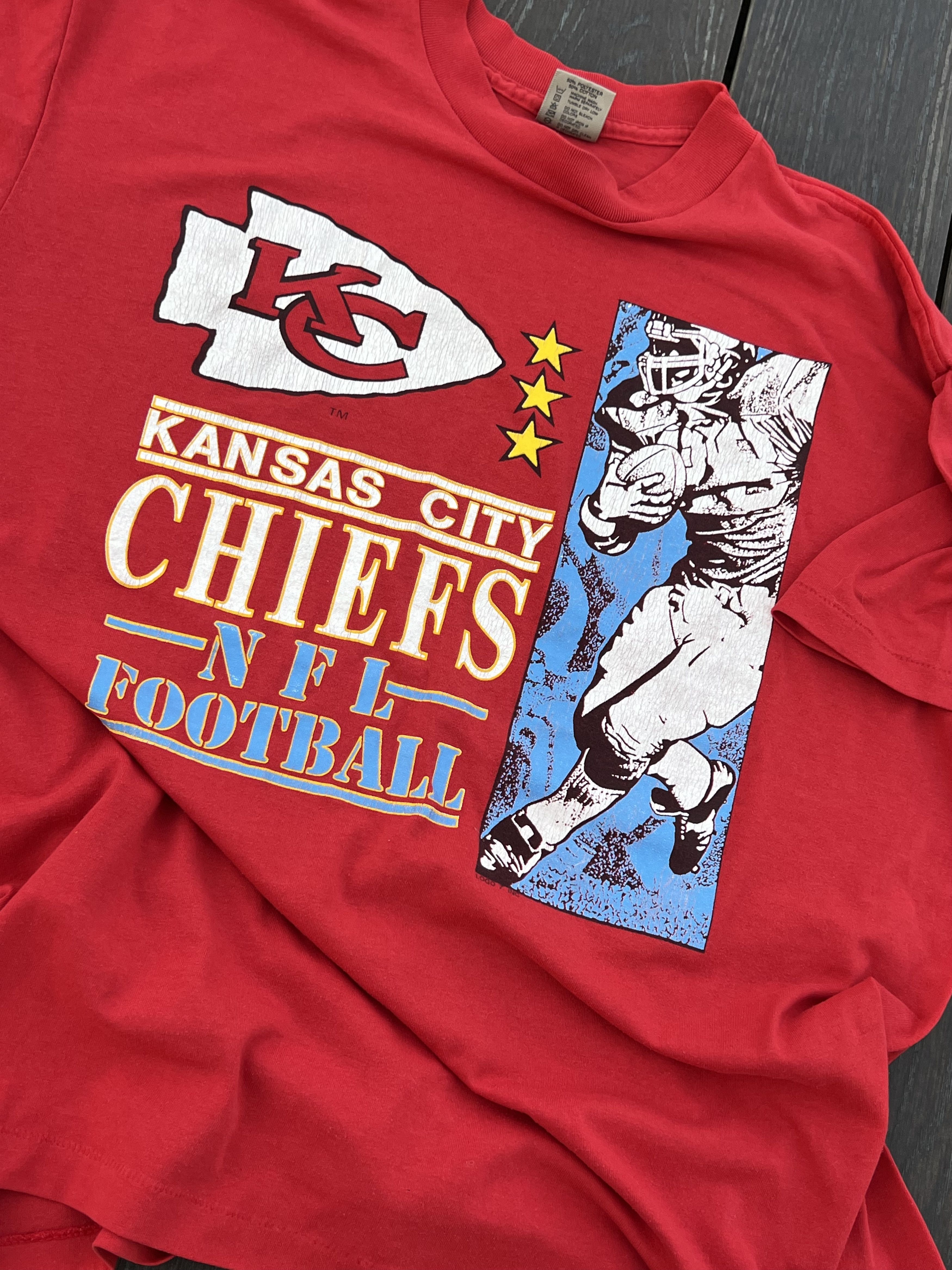 NFL Vintage kansas City Chiefs T-shirt Nfl Size US XL / EU 56 / 4 - 8 Thumbnail