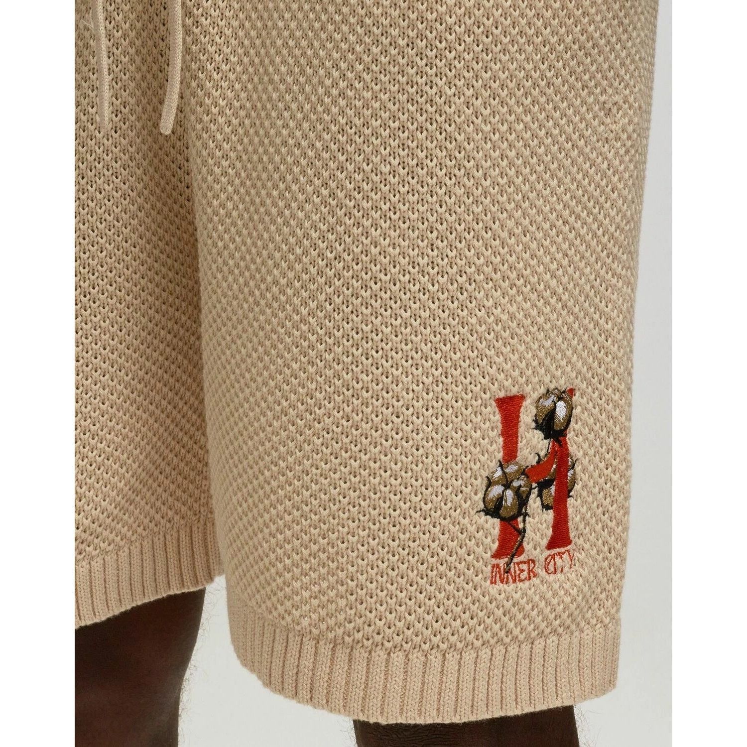 Honor the Gift Honor The Gift Men's Embroidered H Logo Knit Cotton Shorts Size US 30 / EU 46 - 5 Thumbnail