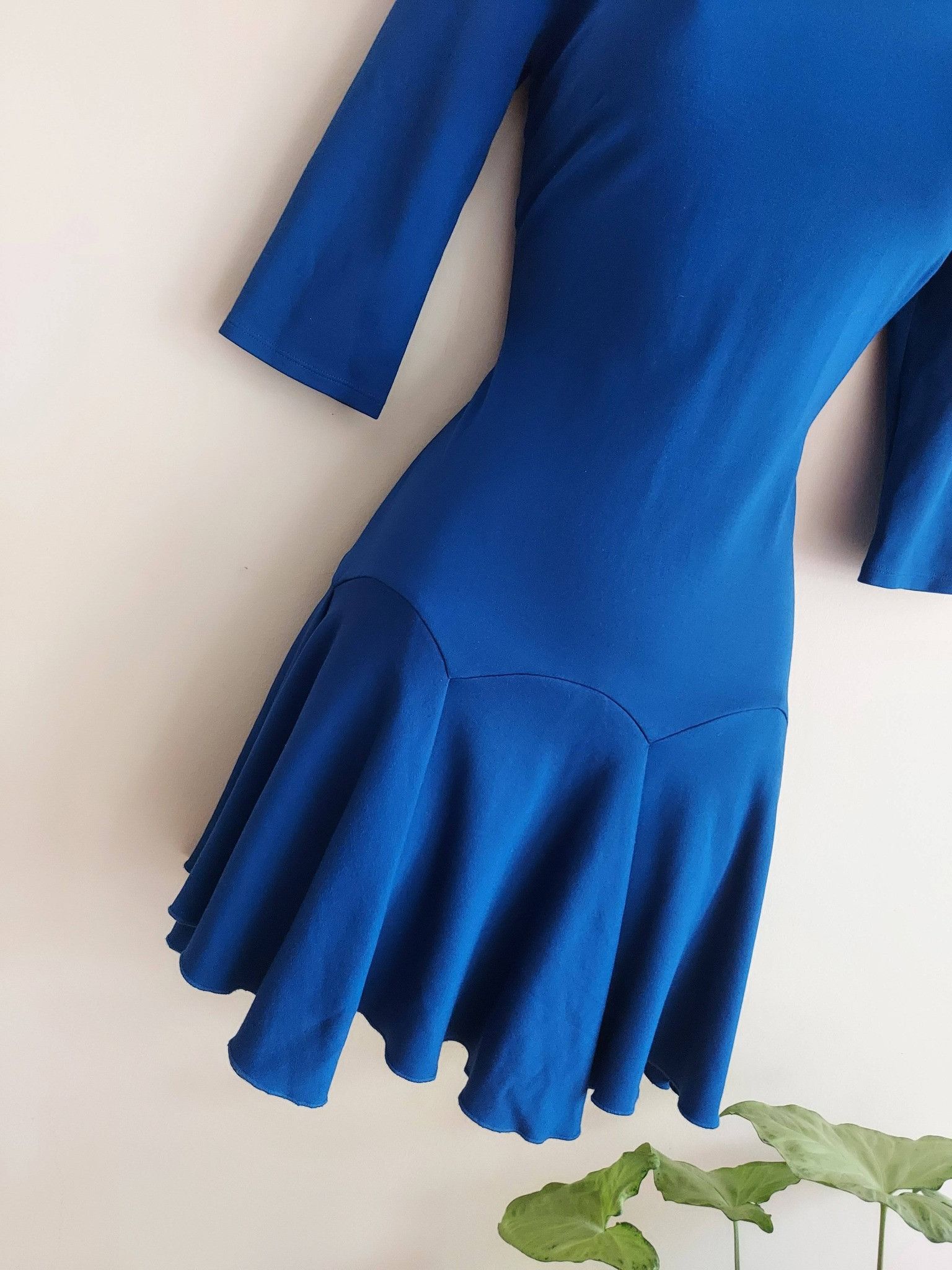 Halston Heritage HALSTON HERITAGE Cobalt blue dress XS Size XS / US 0-2 / IT 36-38 - 3 Thumbnail