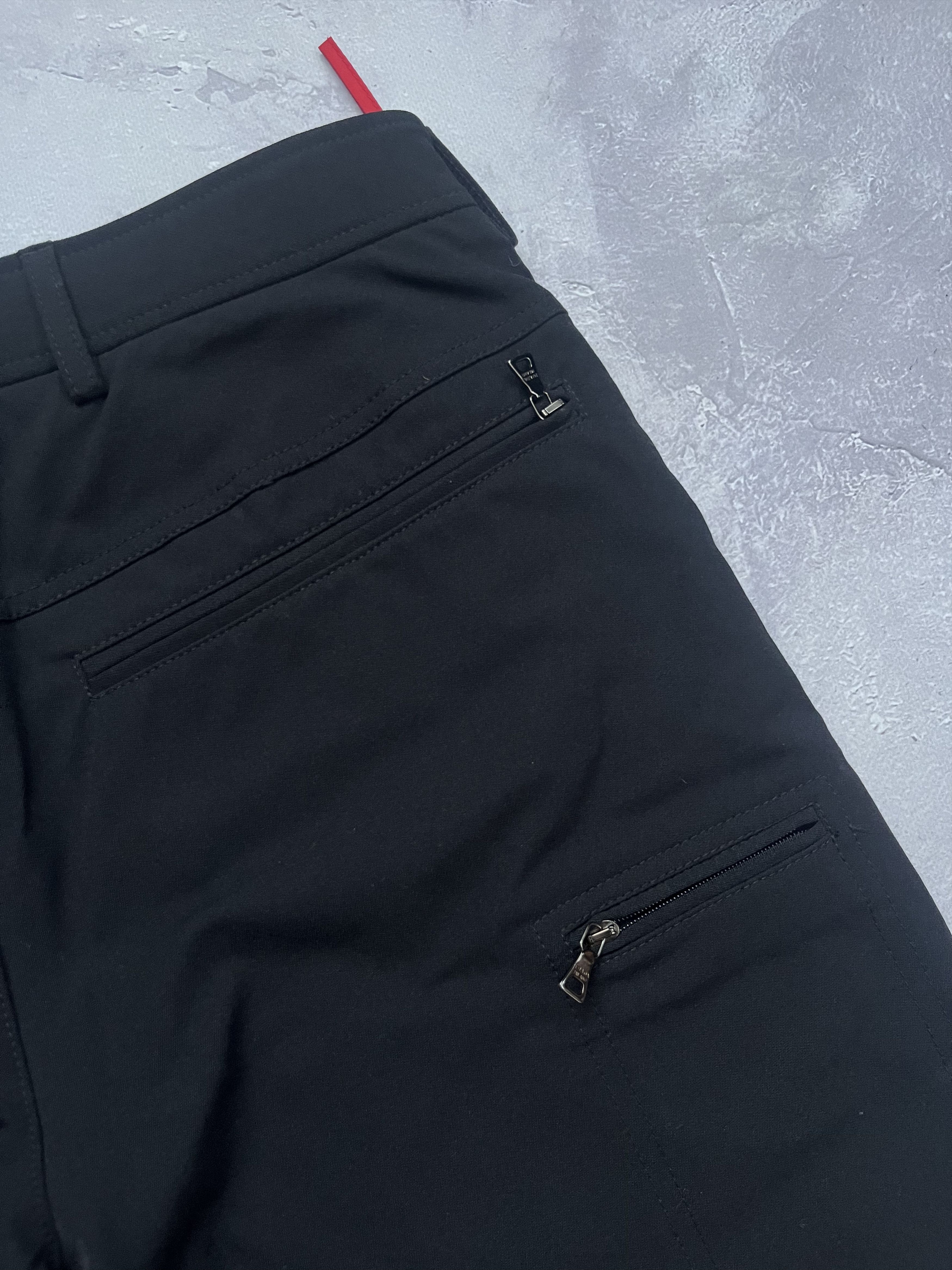 Prada Vintage Prada Bondage Nylon Ski Pants Black Men's Size 50 Size US 34 / EU 50 - 17 Thumbnail