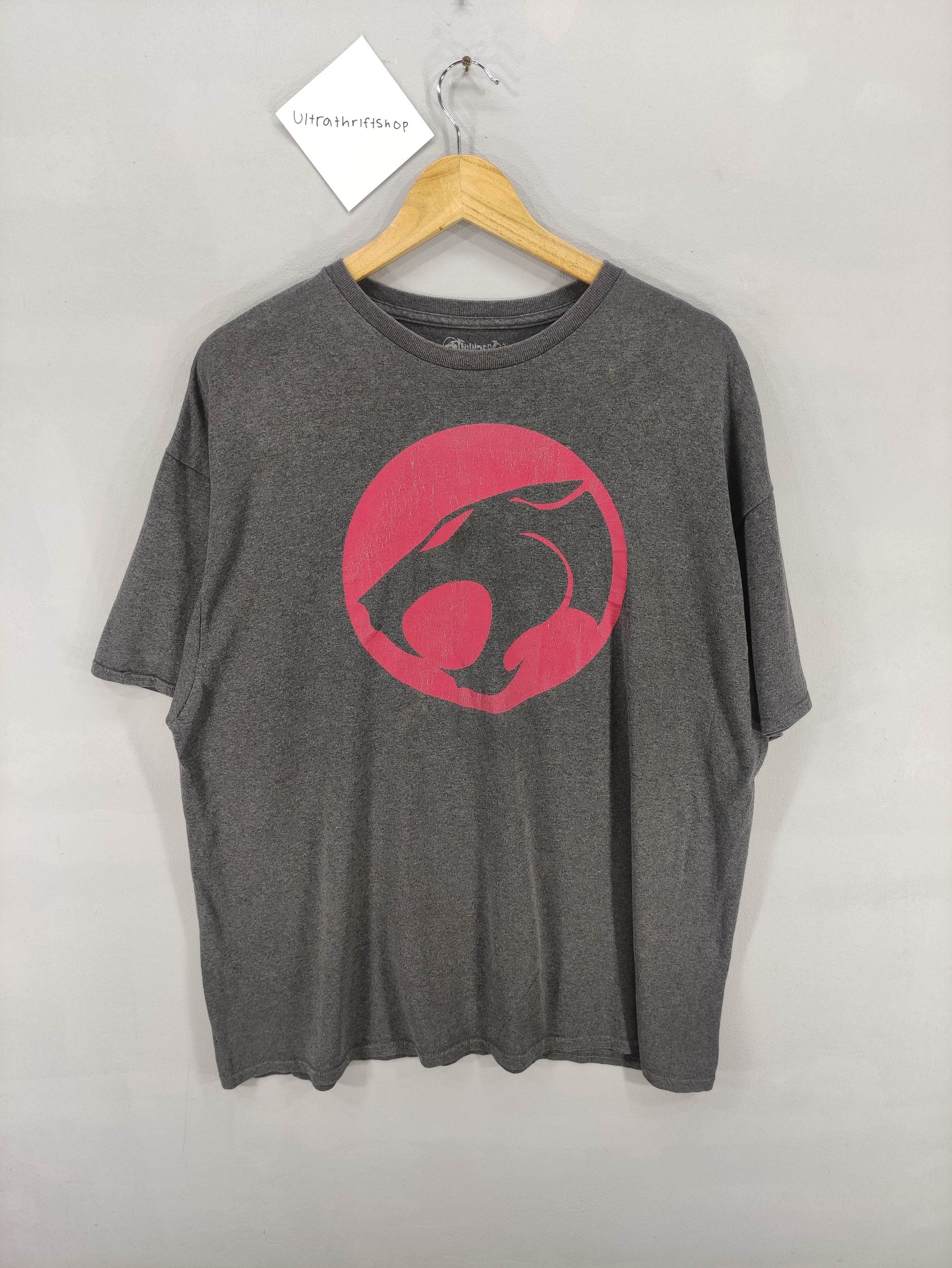 Vintage Vintage Thunder Cats Cartoon Big Logo Tee Tshirt Size US L / EU 52-54 / 3 - 1 Thumbnail