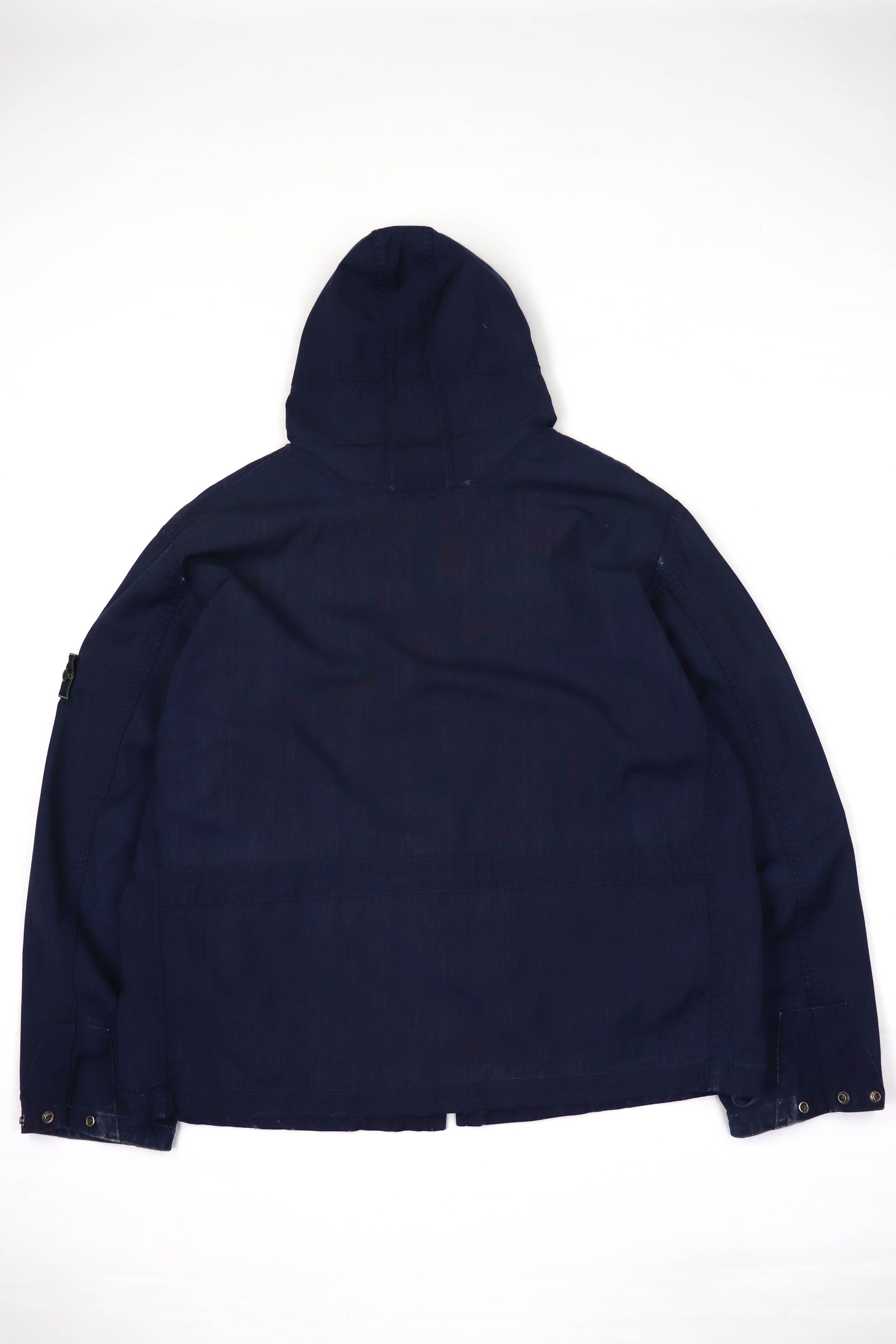 Stone Island Stone Island SS’01 Vintage 00s Virgin Wool Hooded Zip Jacket Size US XL / EU 56 / 4 - 2 Thumbnail