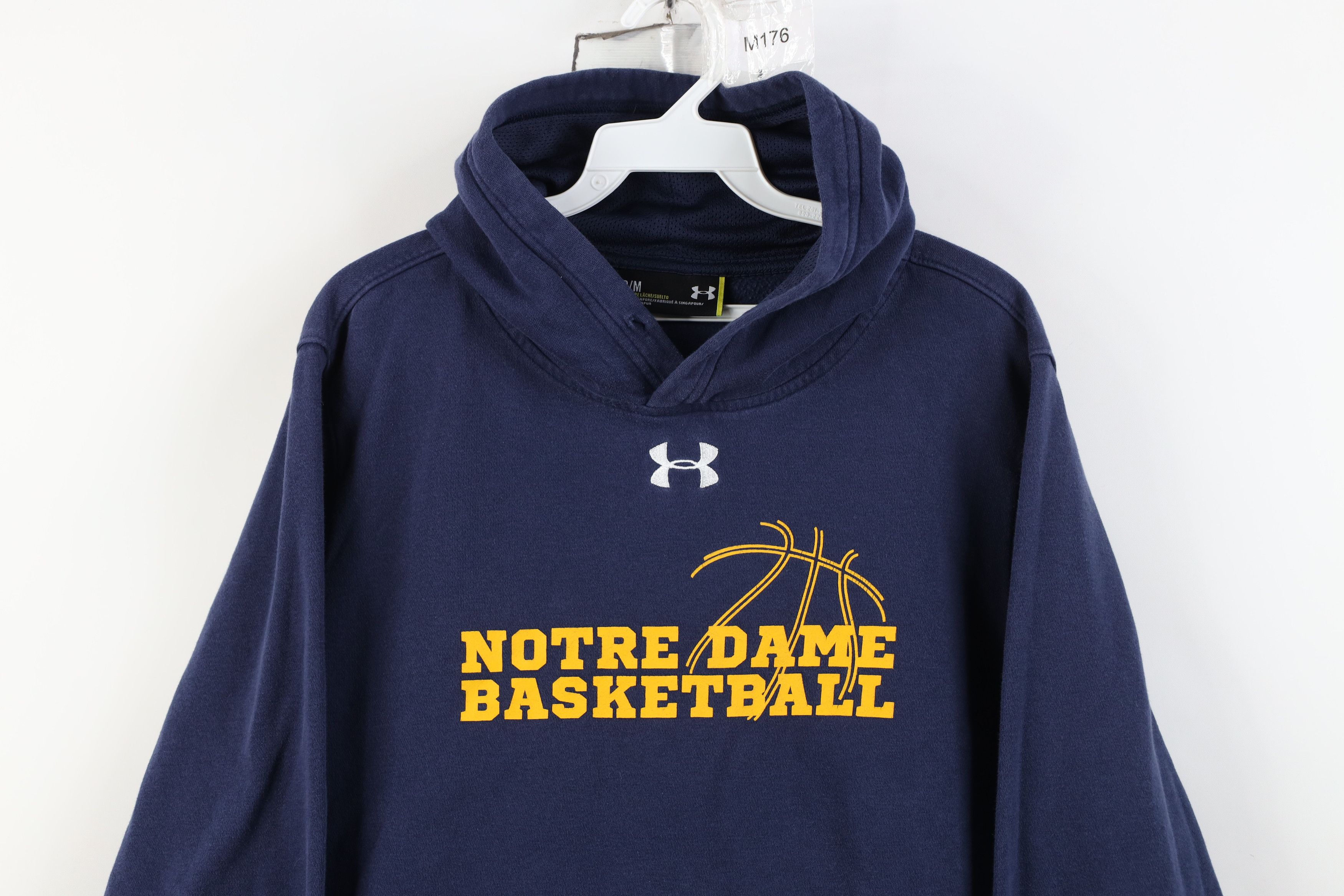 Under Armour Under Armour University Basketball Hoodie Sweatshirt Blue Size US M / EU 48-50 / 2 - 2 Thumbnail