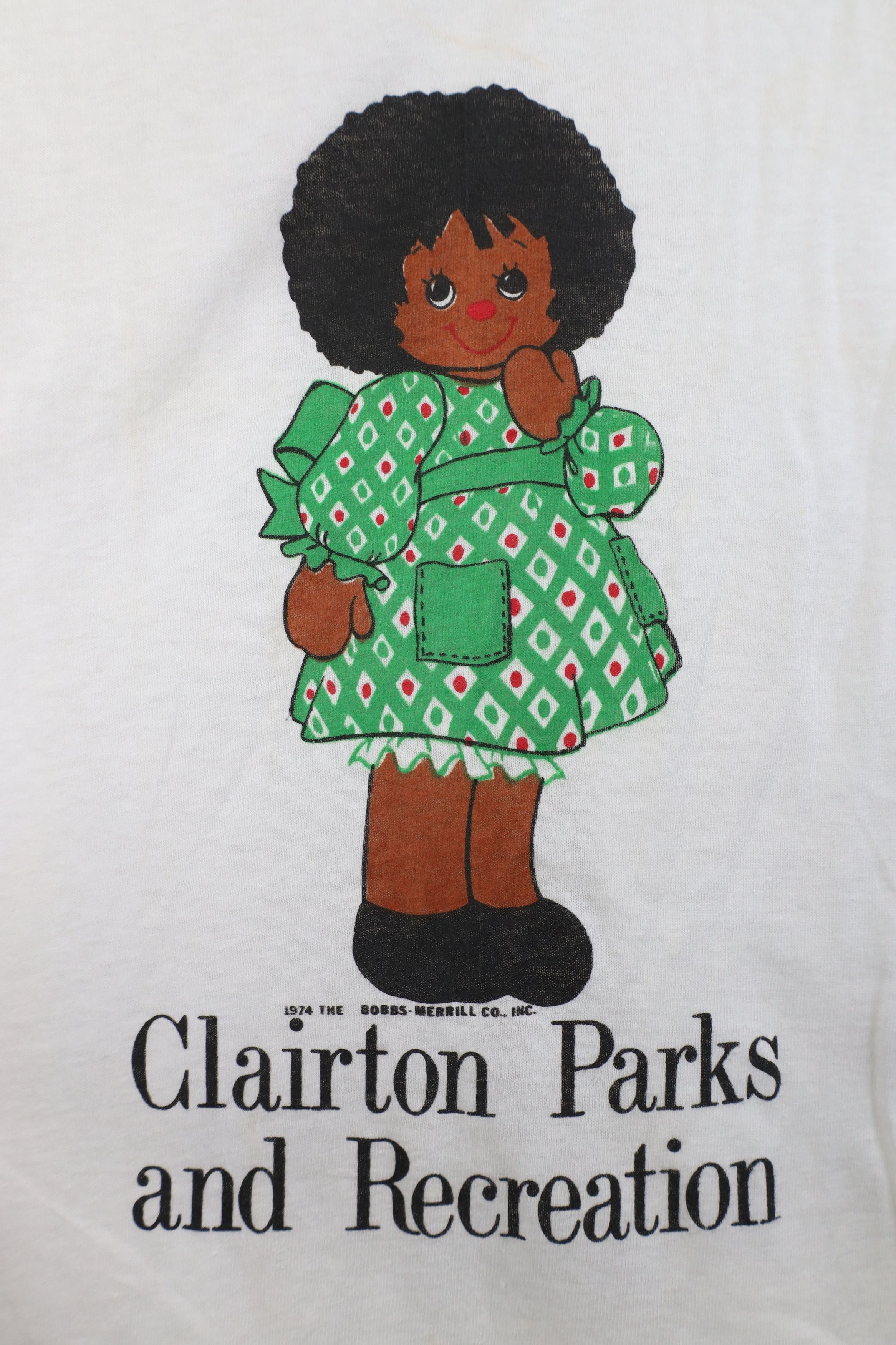 Vintage Vintage 70s Clairton Parks Recreation Short Sleeve T-Shirt Size L / US 10 / IT 46 - 4 Thumbnail