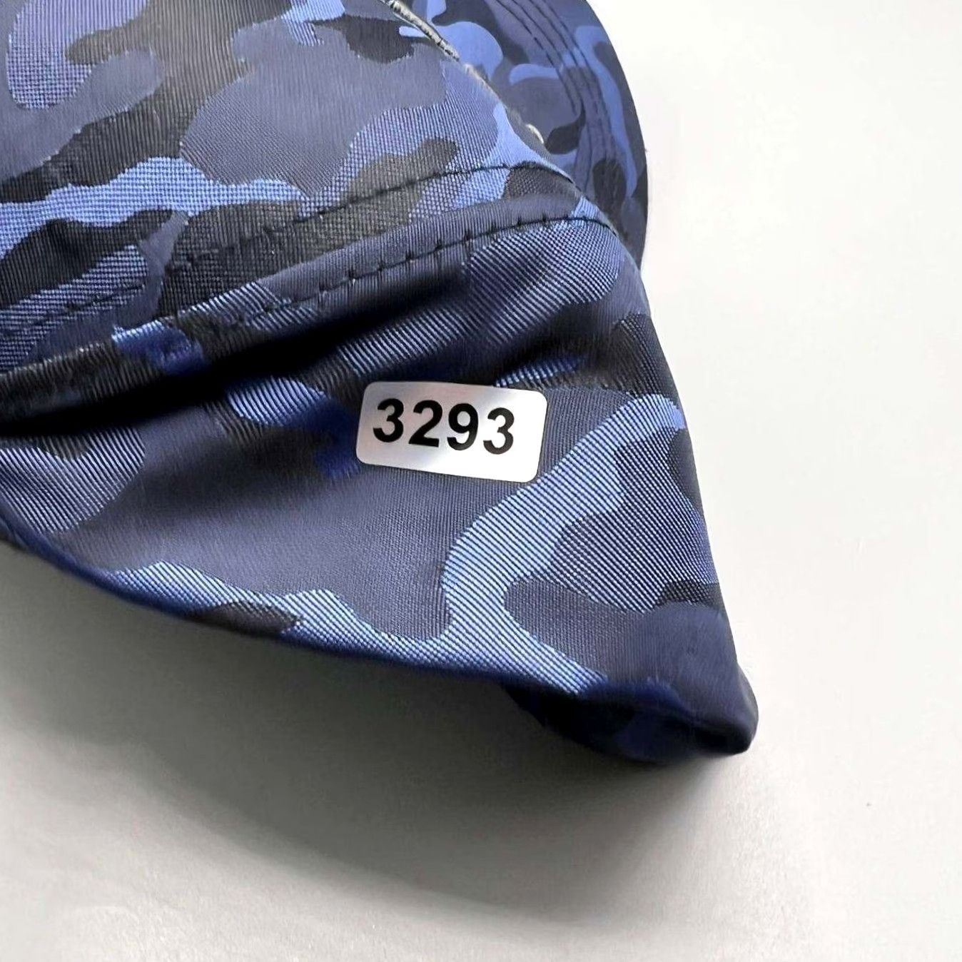 Vintage Los Angeles Hat Men Blue Black Camouflage Embroidered Strap Back Cap Size ONE SIZE - 8 Thumbnail