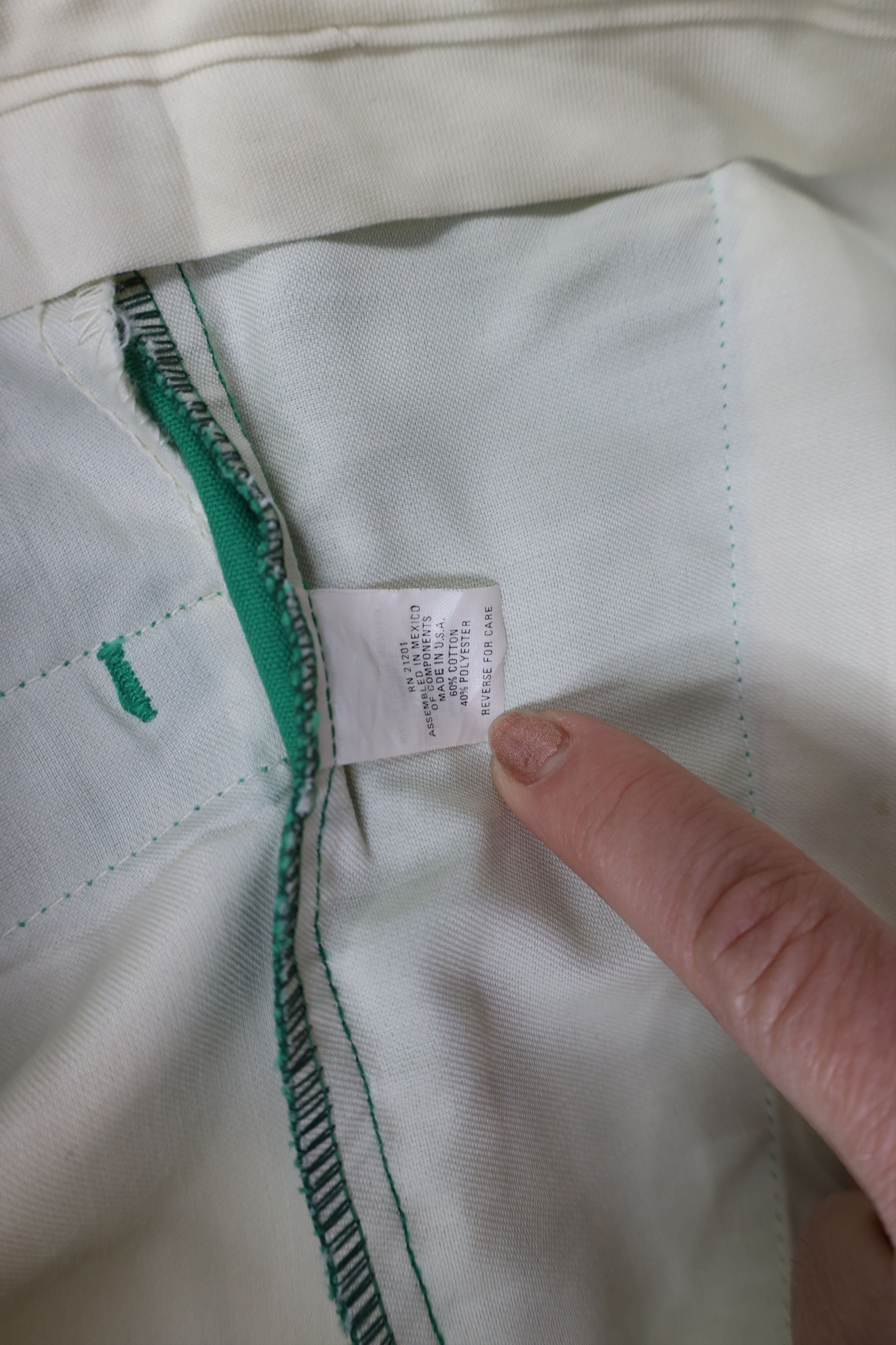 Vintage Vintage 80s 90s Streetwear Knee Chino Shorts Kelly Green Size US 36 / EU 52 - 8 Thumbnail