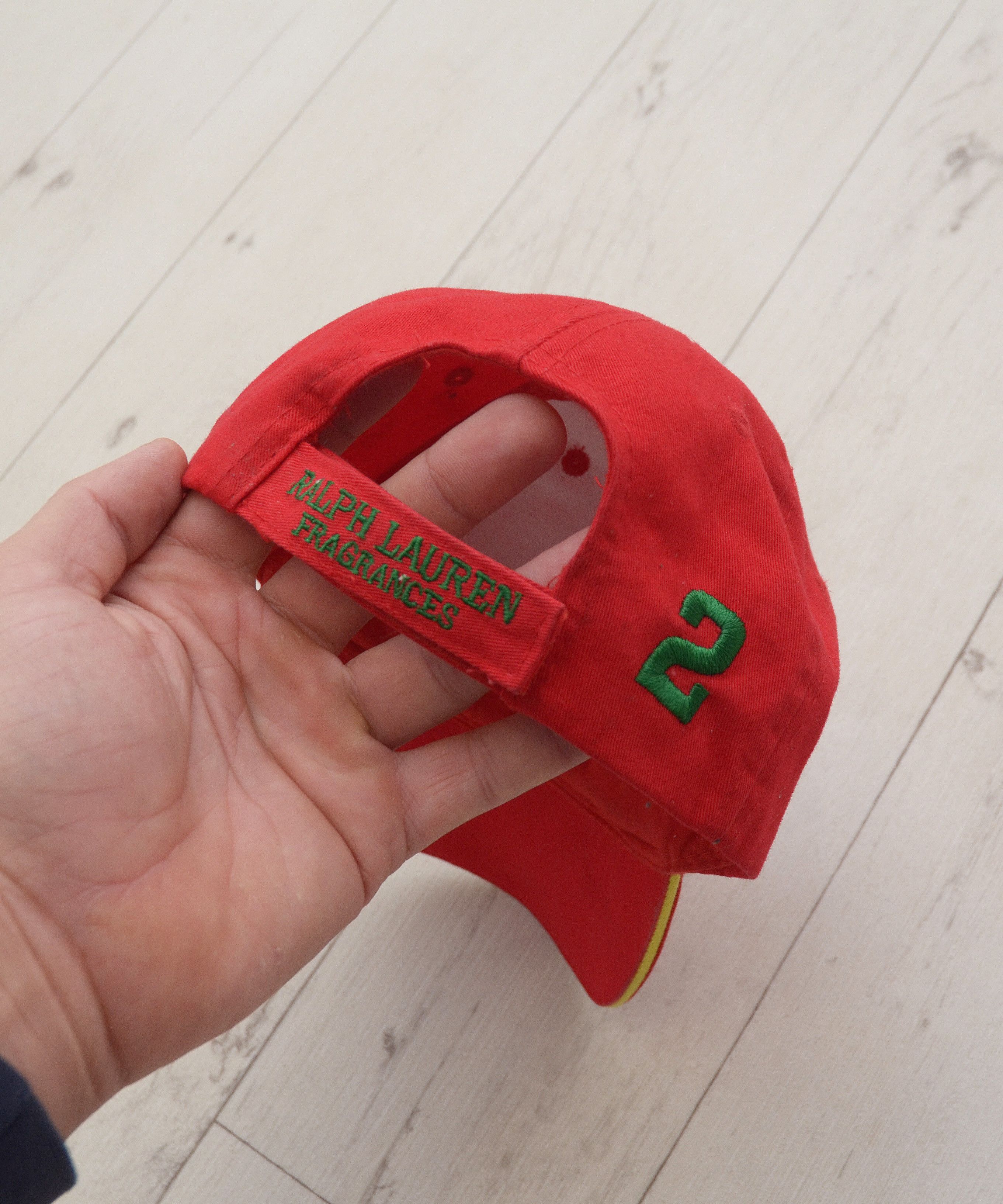 Chaps Ralph Lauren × Polo Ralph Lauren × Vintage Y2K Fragrances Polo RL Ralph Lauren Cap Strapback Big Pony Size ONE SIZE - 6 Thumbnail