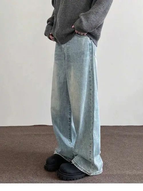 Japanese Brand × Vintage Casual Vintage loose fit jeans denim Size US 30 / EU 46 - 4 Thumbnail
