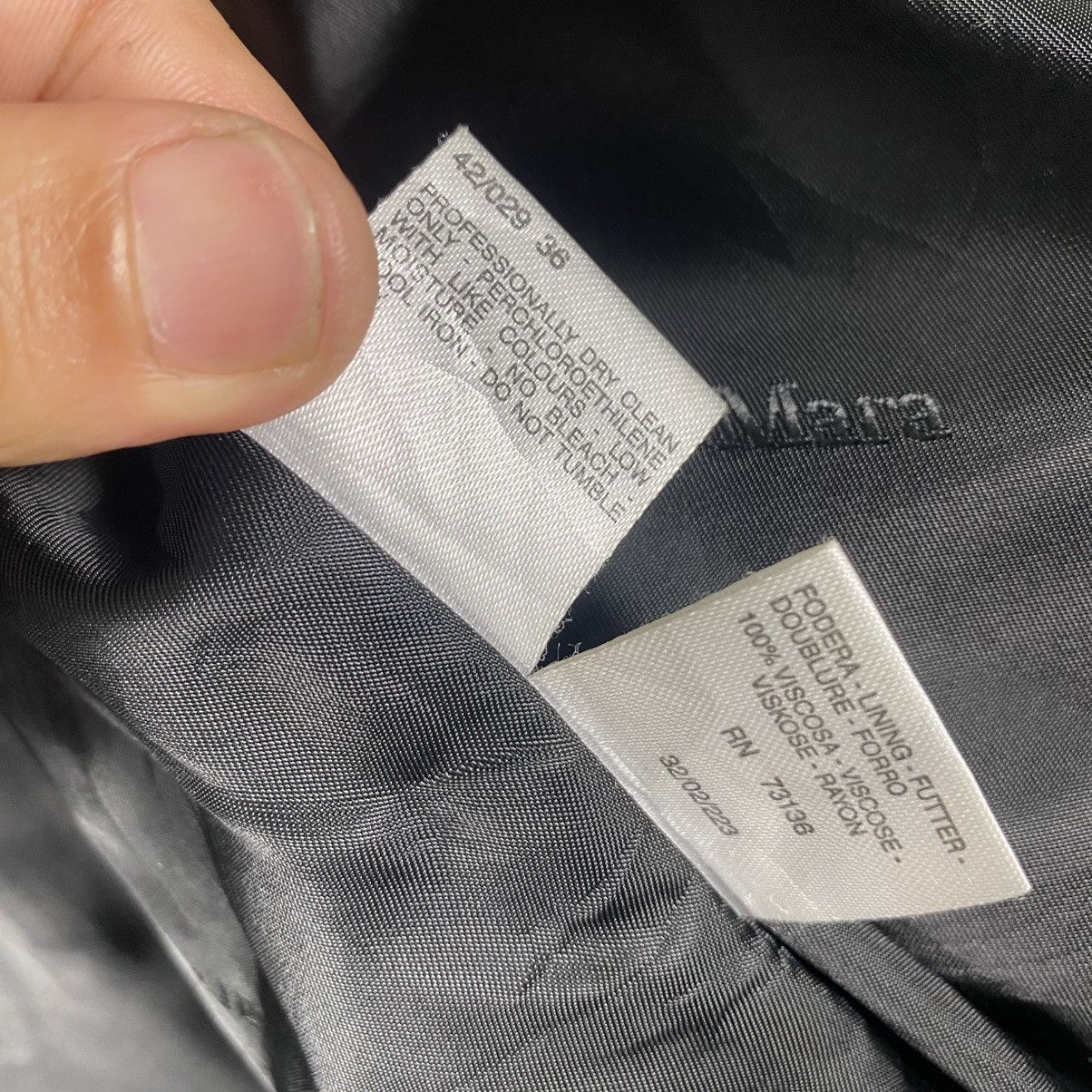 Max Mara Vintage Max Mara Double Breasted Wool Long Jacket Size Usa 2 Size XS / US 0-2 / IT 36-38 - 10 Thumbnail