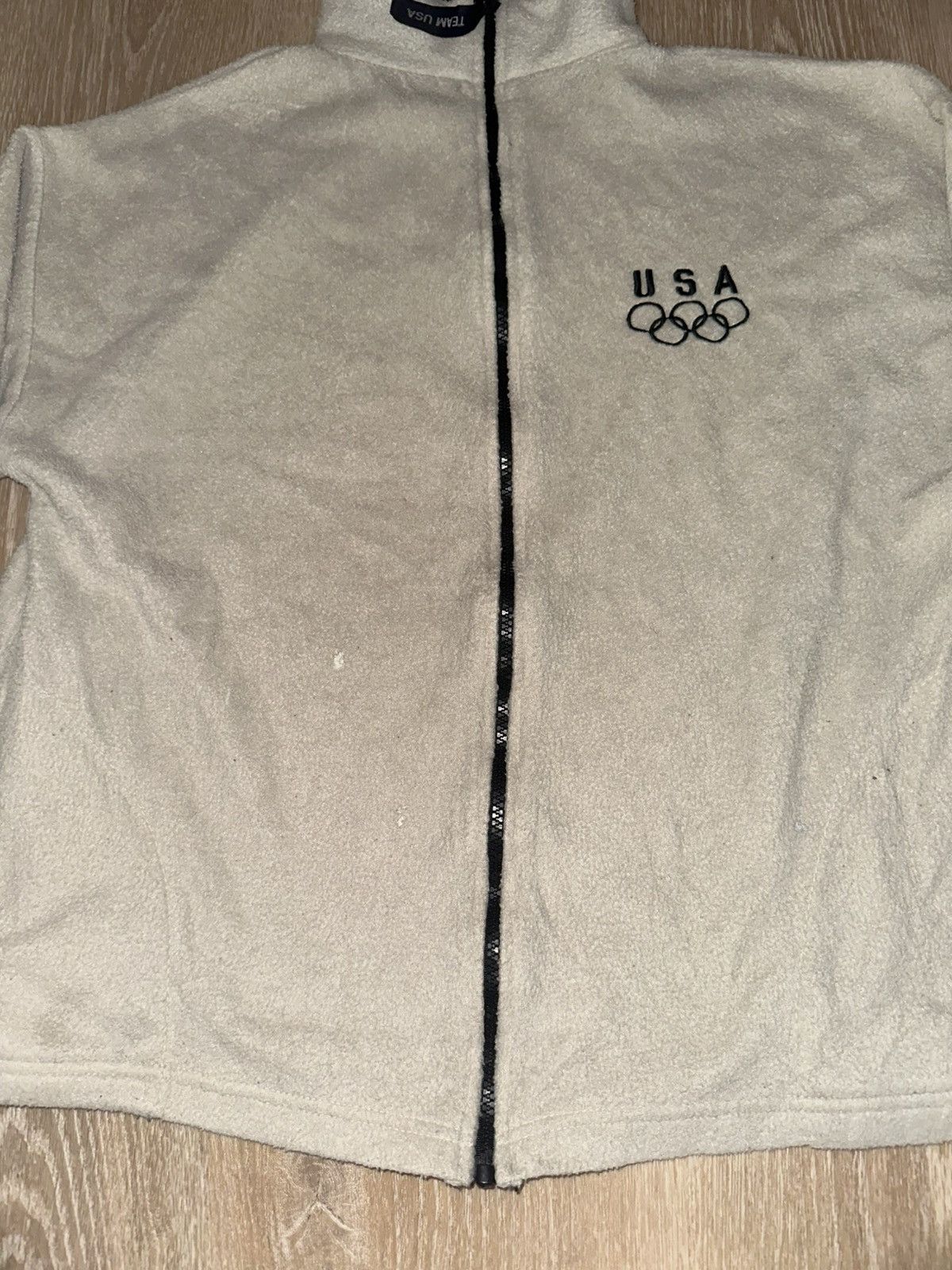 USA Olympics Vintage USA Olympics Fleece Jacket Size US M / EU 48-50 / 2 - 3 Thumbnail