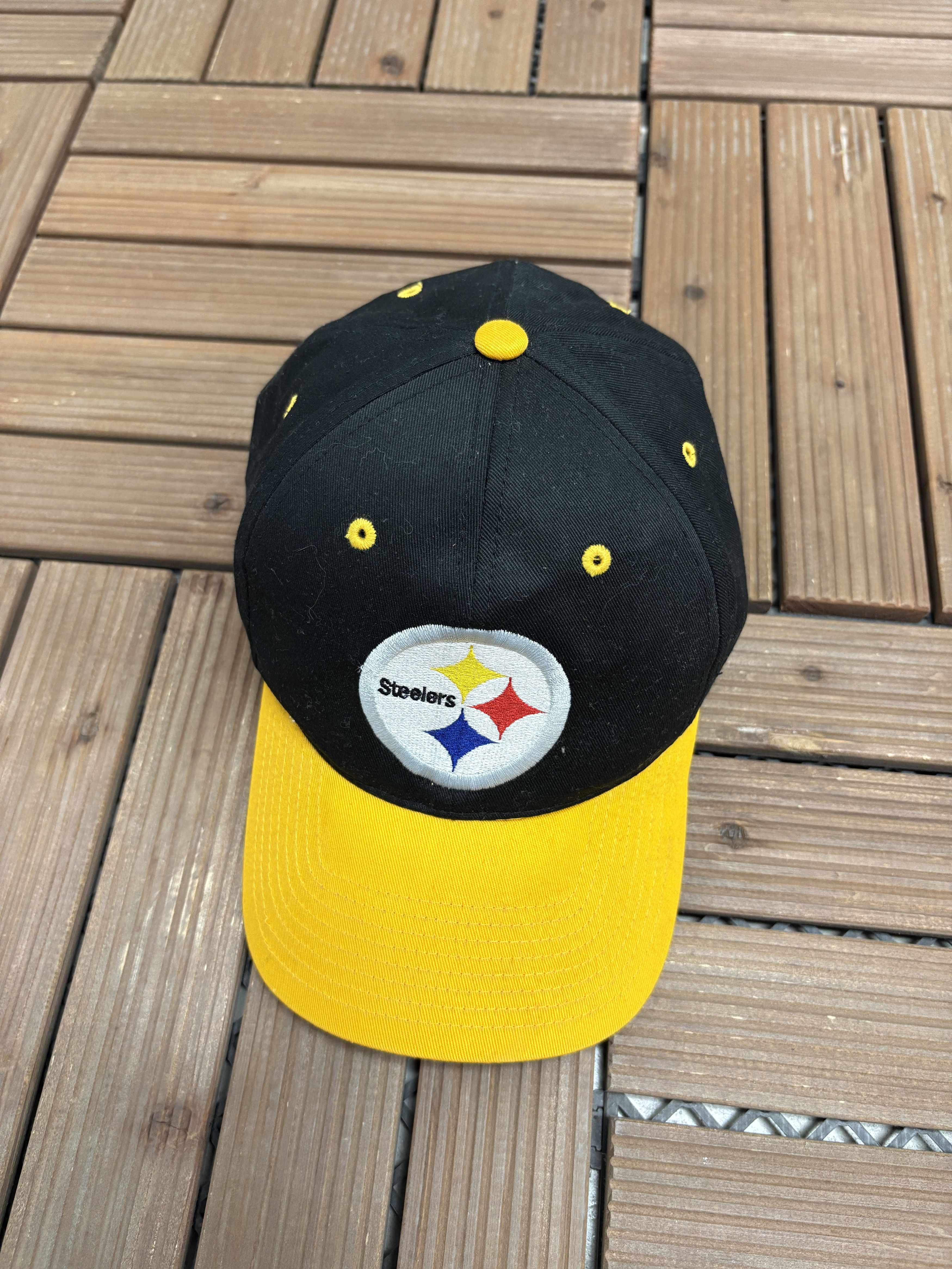 Vintage Pittsburgh Steelers Vintage Embroidered Snap Back Hat Size ONE SIZE - 1 Thumbnail