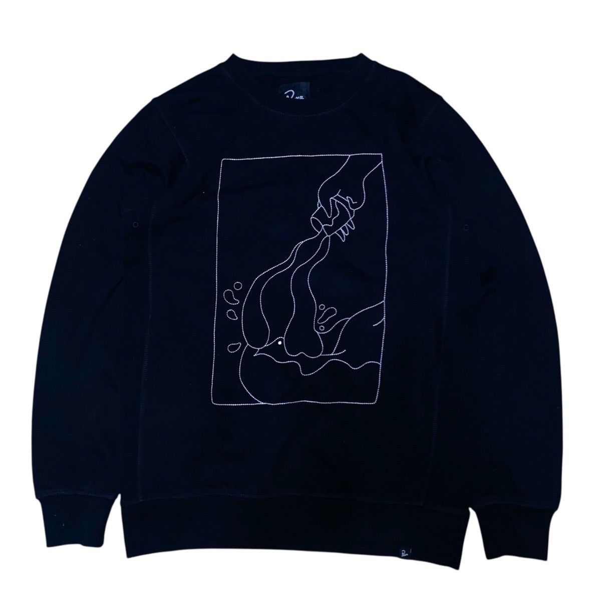 Parra Parra Painter Art Embroidered Sweatshirt Size US L / EU 52-54 / 3 - 1 Thumbnail