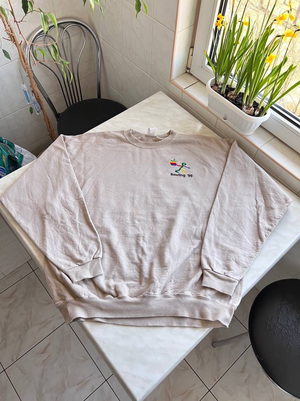 Apple Vintage 1999 Apple Computer Sweatshirt Crewneck Oversized Size US L / EU 52-54 / 3 - 2 Thumbnail