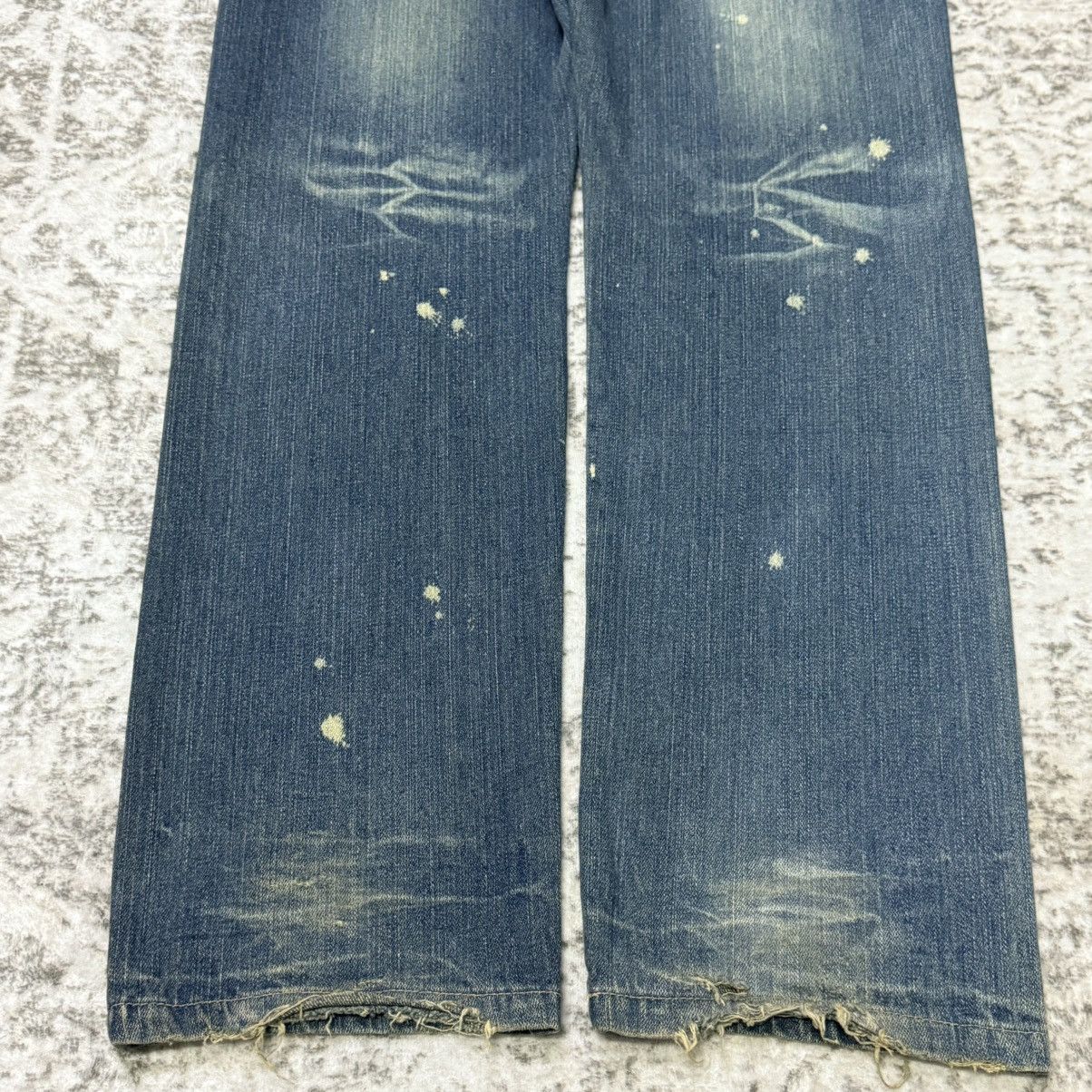 Hysteric Glamour Gumu International Japan Studded Pocket Double Waist Jeans Size US 33 - 12 Thumbnail