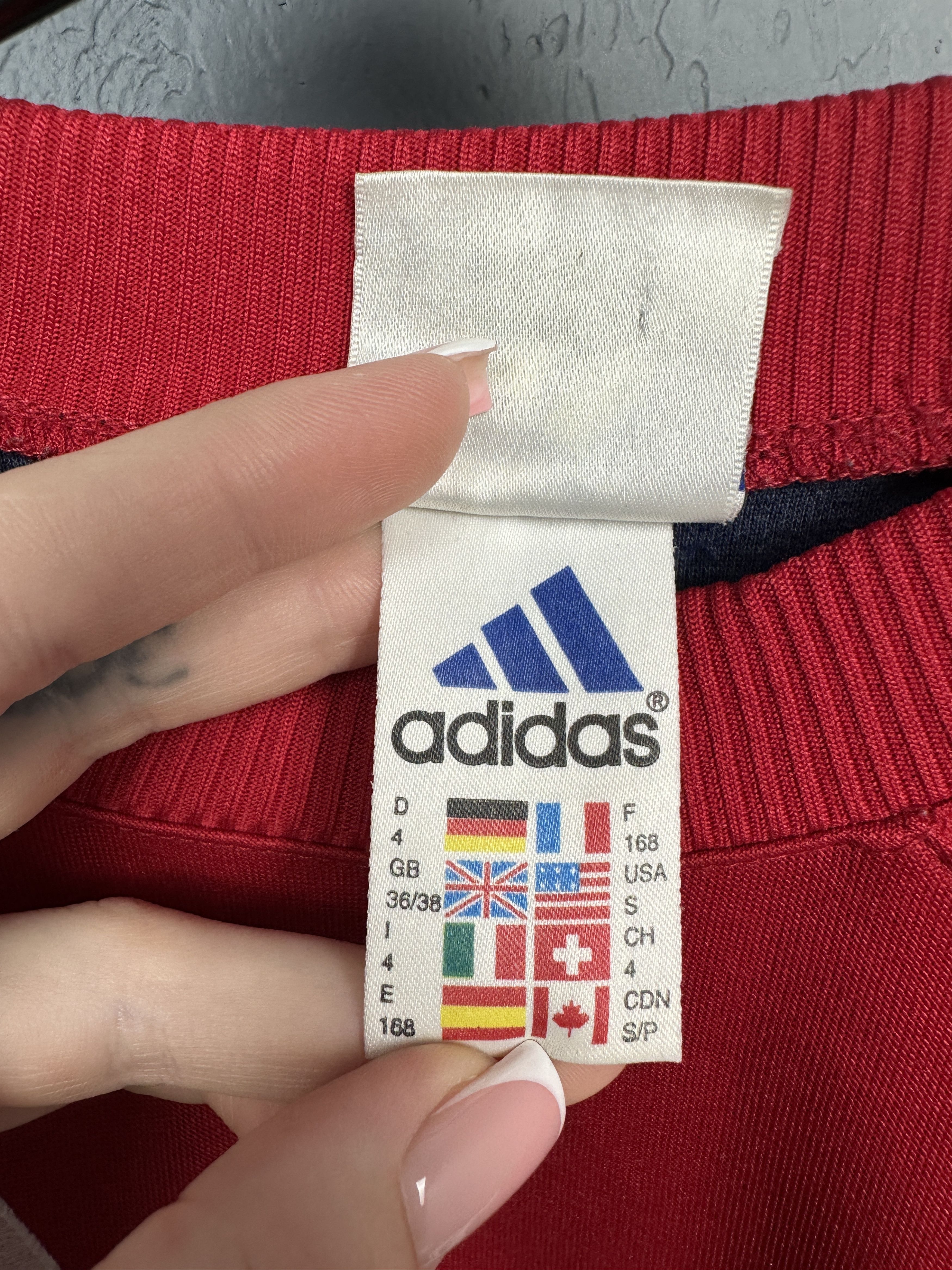 Adidas Adidas 90s Vintage Mens Crew Neck Sweatshirt Size US S / EU 44-46 / 1 - 7 Thumbnail
