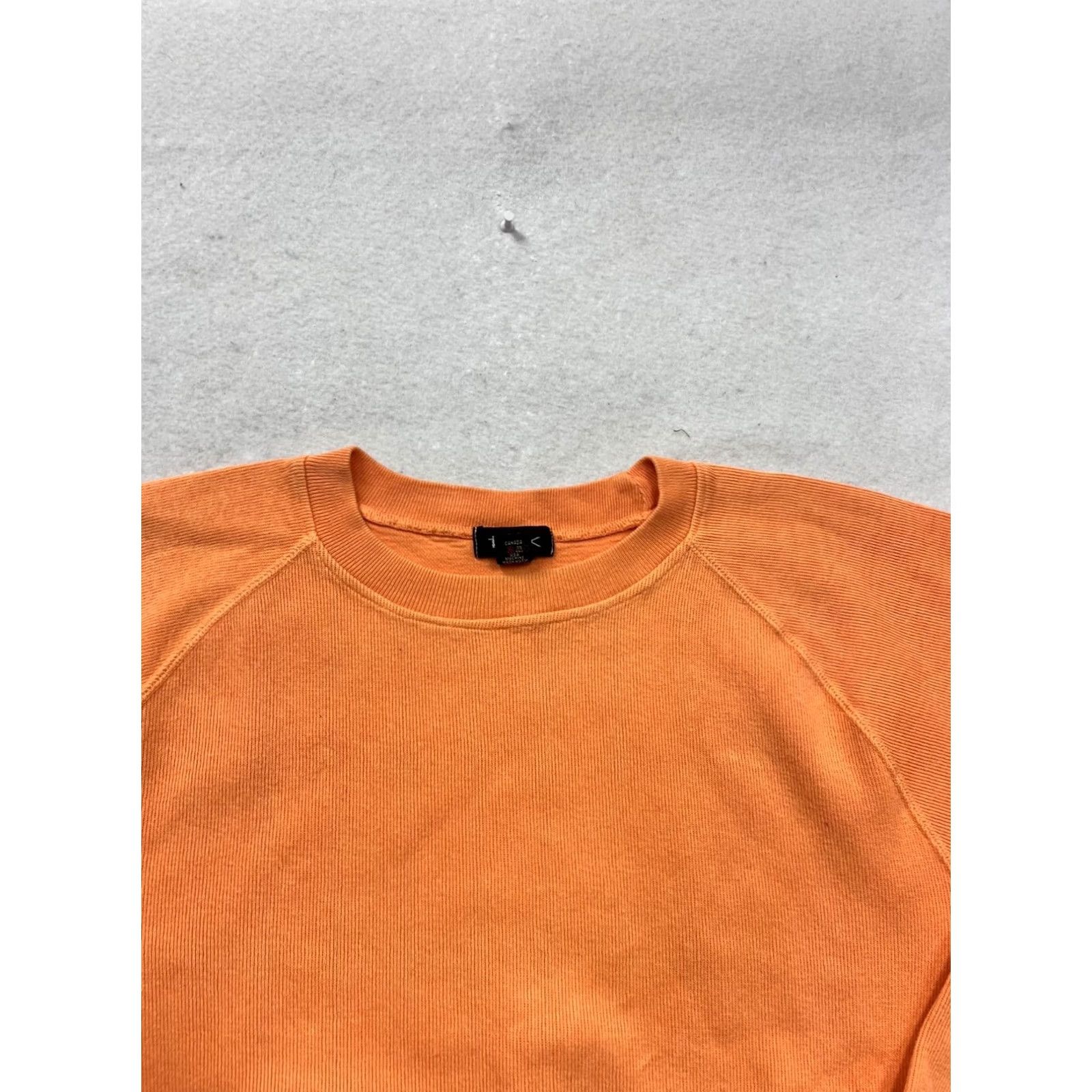 Vintage TBK Orange Crewneck Sweatshirt XL Unisex Adults 100% Cotton Pullover Men Women Women/Mens? Size US XL / EU 56 / 4 - 4 Thumbnail