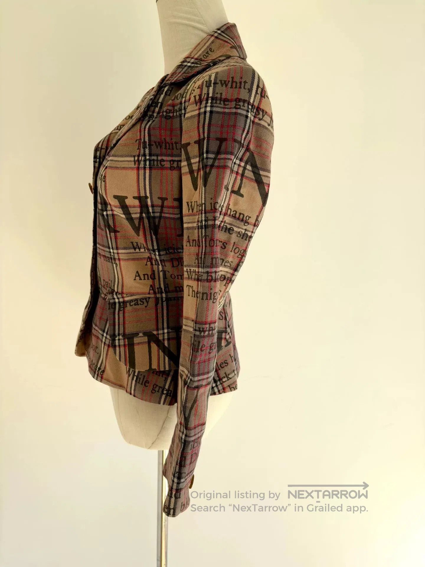 Vivienne Westwood vivienne westwood rare plaid shakespeare jacket. Size M / US 6-8 / IT 42-44 - 3 Thumbnail