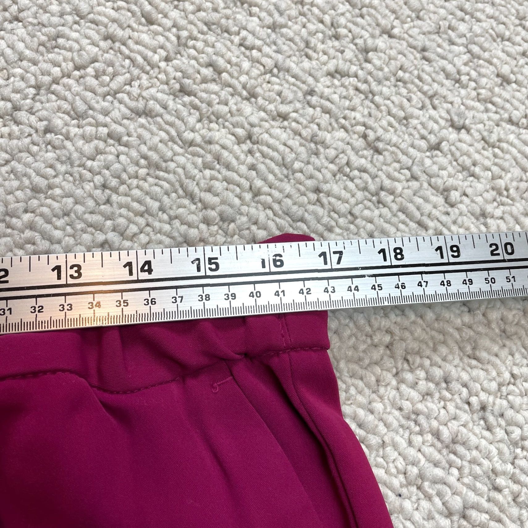 Banana Republic Banana Republic Sloan Pants Womens Small Pink Magenta Pockets Stretch 29x27 Size 28" / US 6 / IT 42 - 7 Thumbnail