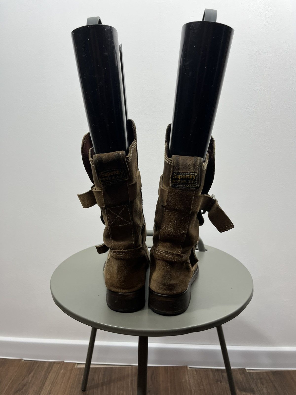 Superdry Superdry distressed suede buckle boots in brown Size US 9 / IT 39 - 8 Thumbnail