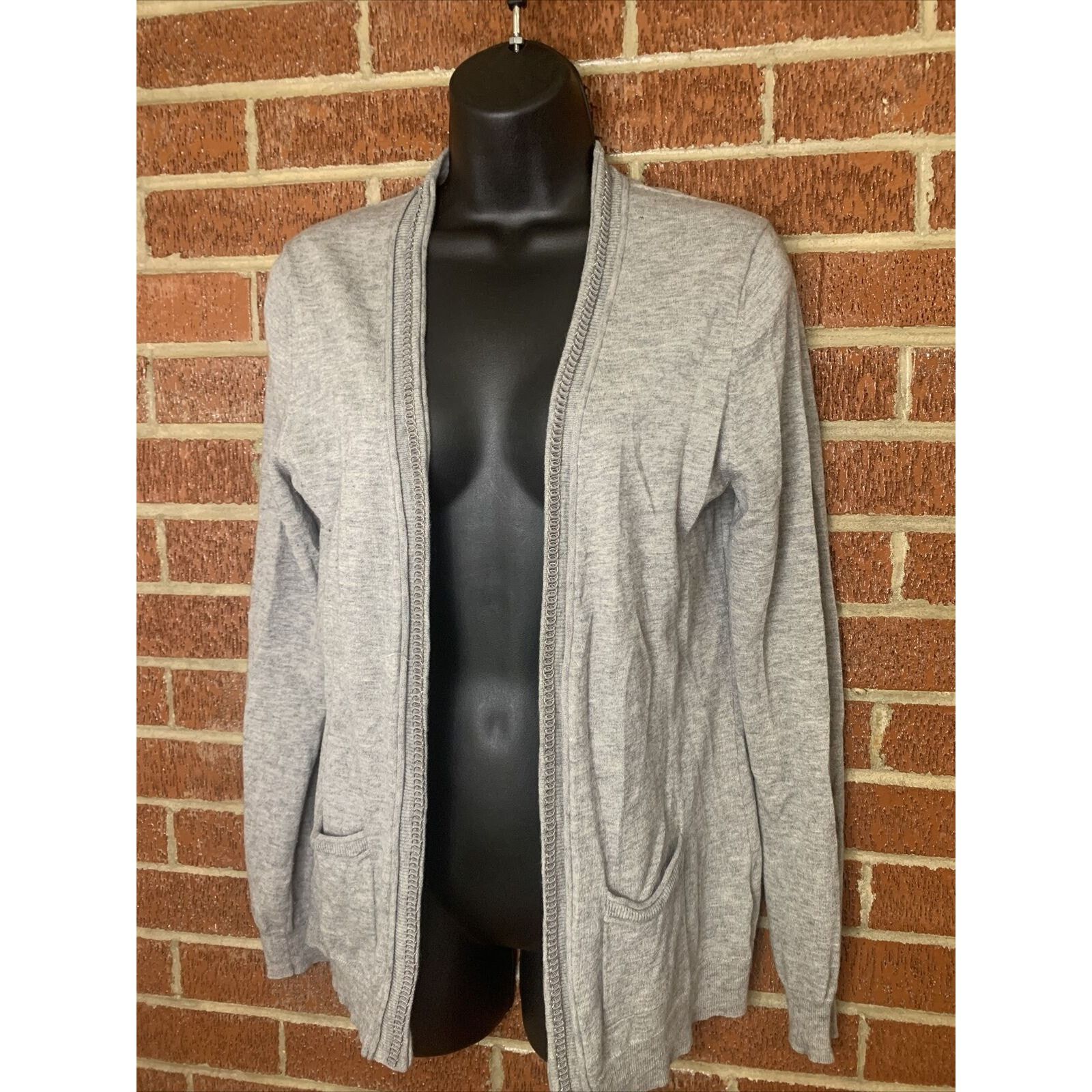 Banana Republic Banana Republic Women’s Cardigan Chain link Gray Medium Size M / US 6-8 / IT 42-44 - 1 Thumbnail