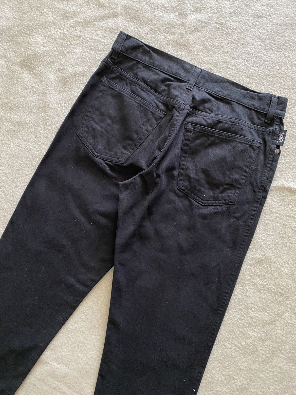agnes b. Agnes B. Black Trouse Pants Tapered Leg W30 Size 30" / US 8 / IT 44 - 5 Thumbnail