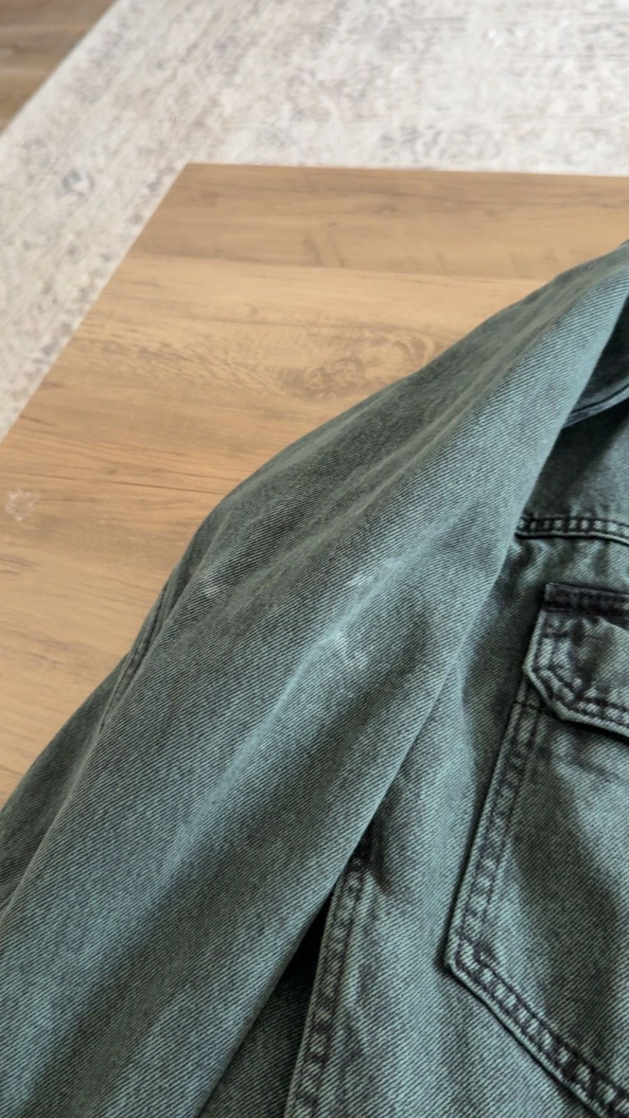 Levi's Green Levis denim jacket Large Size US L / EU 52-54 / 3 - 3 Thumbnail
