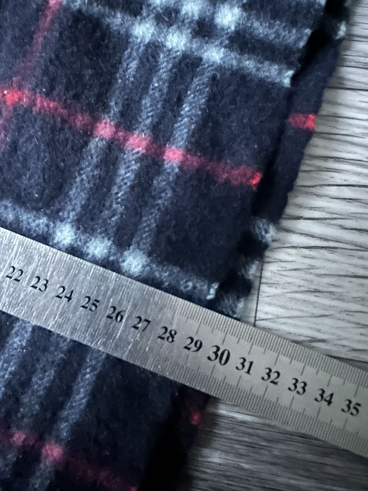 Burberry Vintage Burberry Black Nova Check Cashmere Scarf Size ONE SIZE - 6 Thumbnail