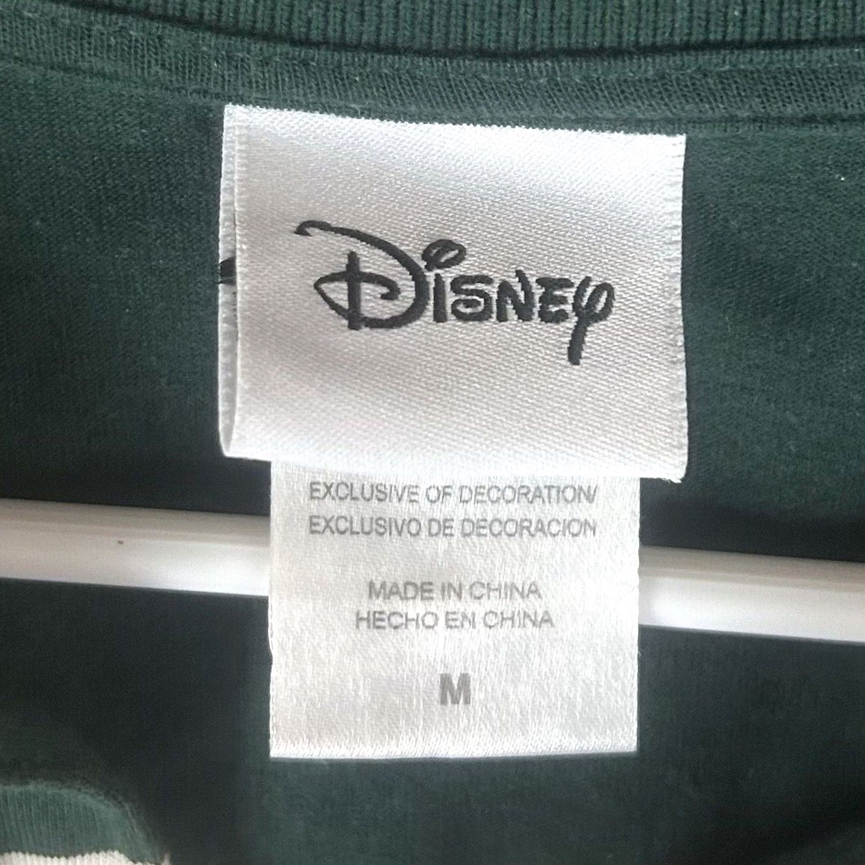Disney Disney Bambi Cropped Sweatshirt Women's S Long Sleeve Striped Logo Pullover Relaxed Cute Disney Bambi Theme Oversized Green Size S / US 4 / IT 40 - 3 Thumbnail