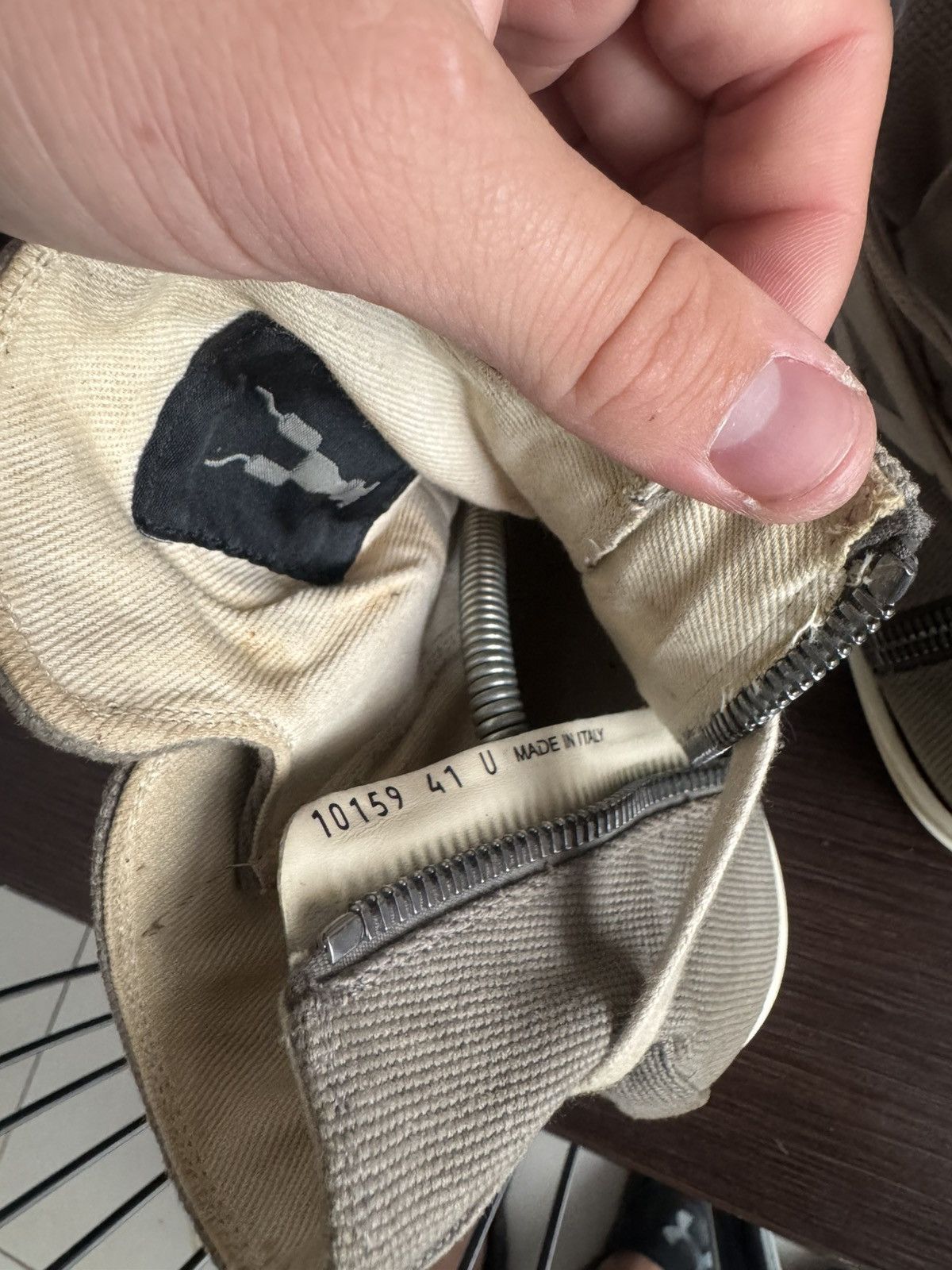 Rick Owens Rick Owens Hexagram Ramones 41 Size US 8 / EU 41 - 6 Thumbnail