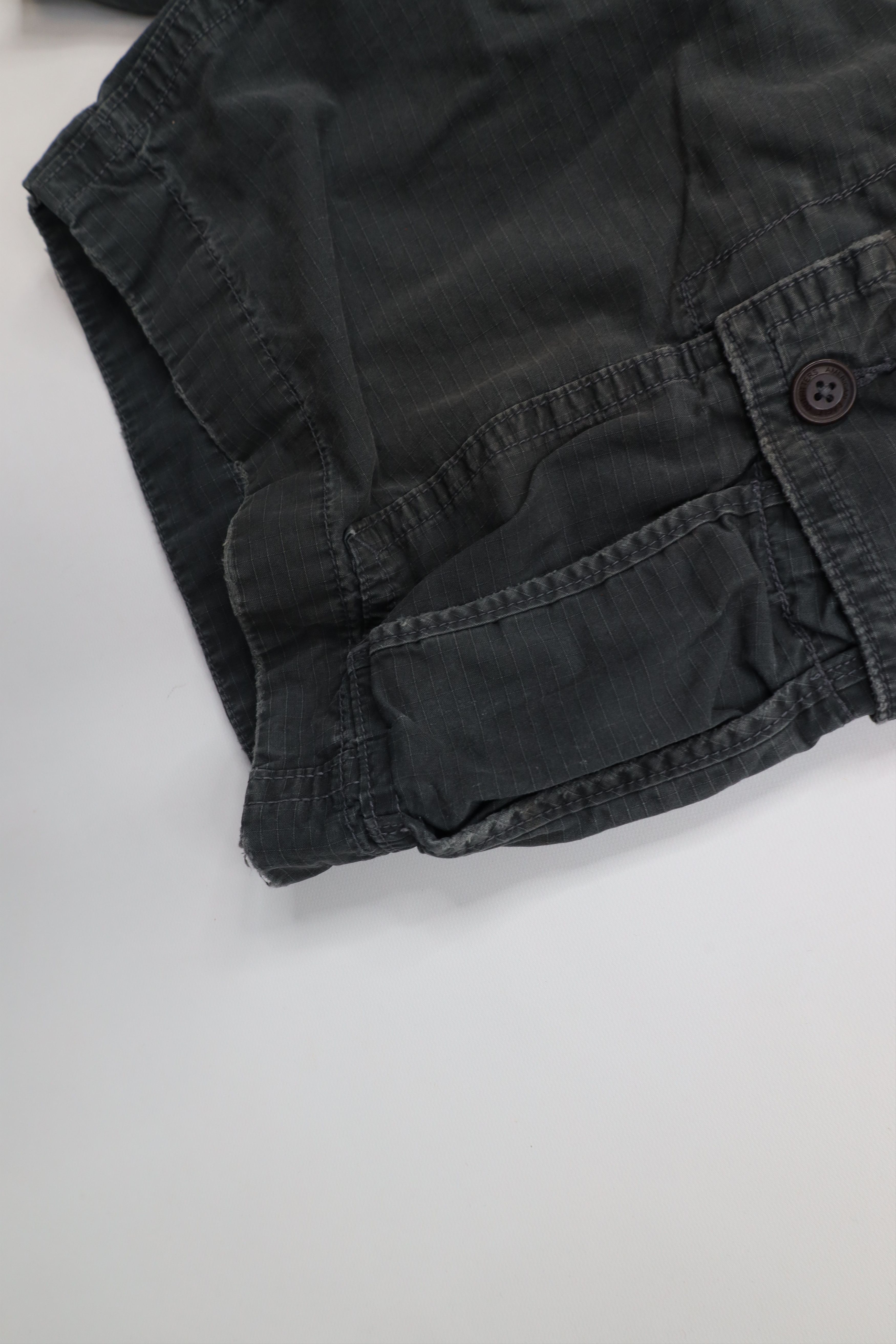 American Eagle Outfitters Vintage Y2K American Eagle Outfitters Cargo Shorts Gray Size US 34 / EU 50 - 5 Thumbnail