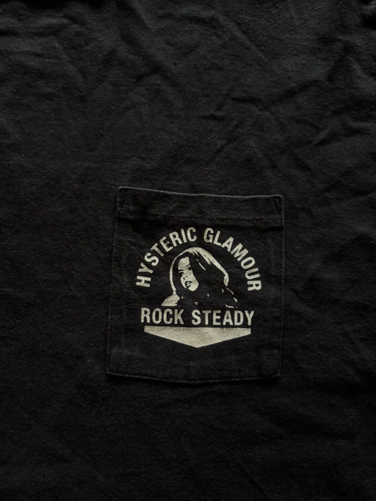 Hysteric Glamour HYSTERIC GLAMOUR pocket tee fade tee japanese tokyo harajuku Size US XL / EU 56 / 4 - 12 Thumbnail