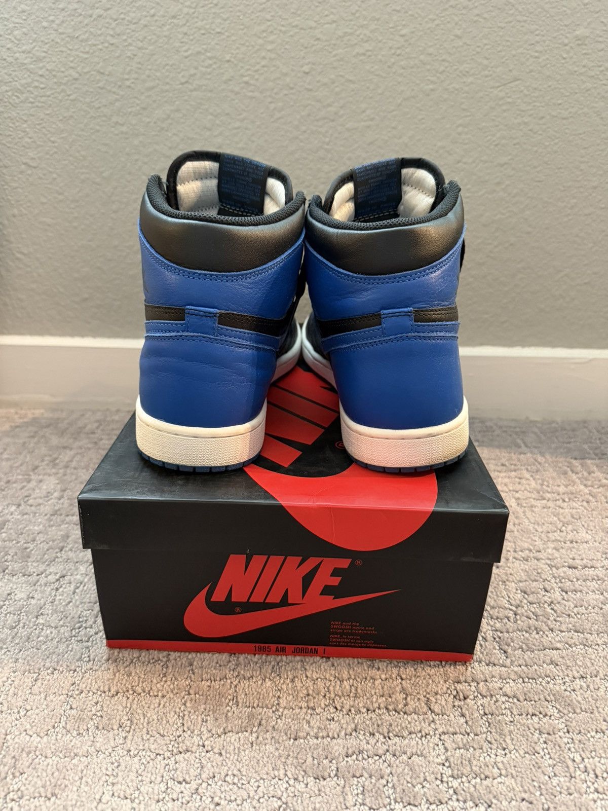 Jordan Brand 2017 Jordan 1 Royal Blue Size US 10 / EU 43 - 4 Thumbnail