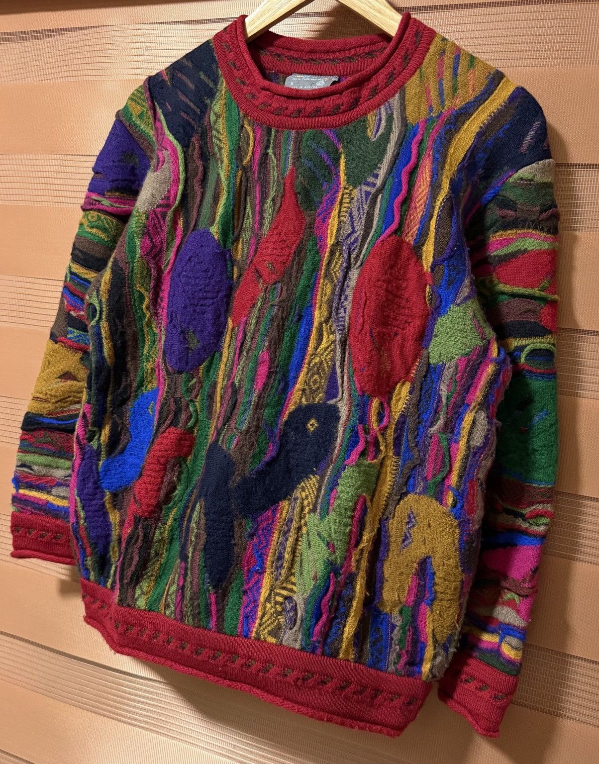 Coogi Coogi - 3D Wool Sweater Size US S / EU 44-46 / 1 - 3 Thumbnail