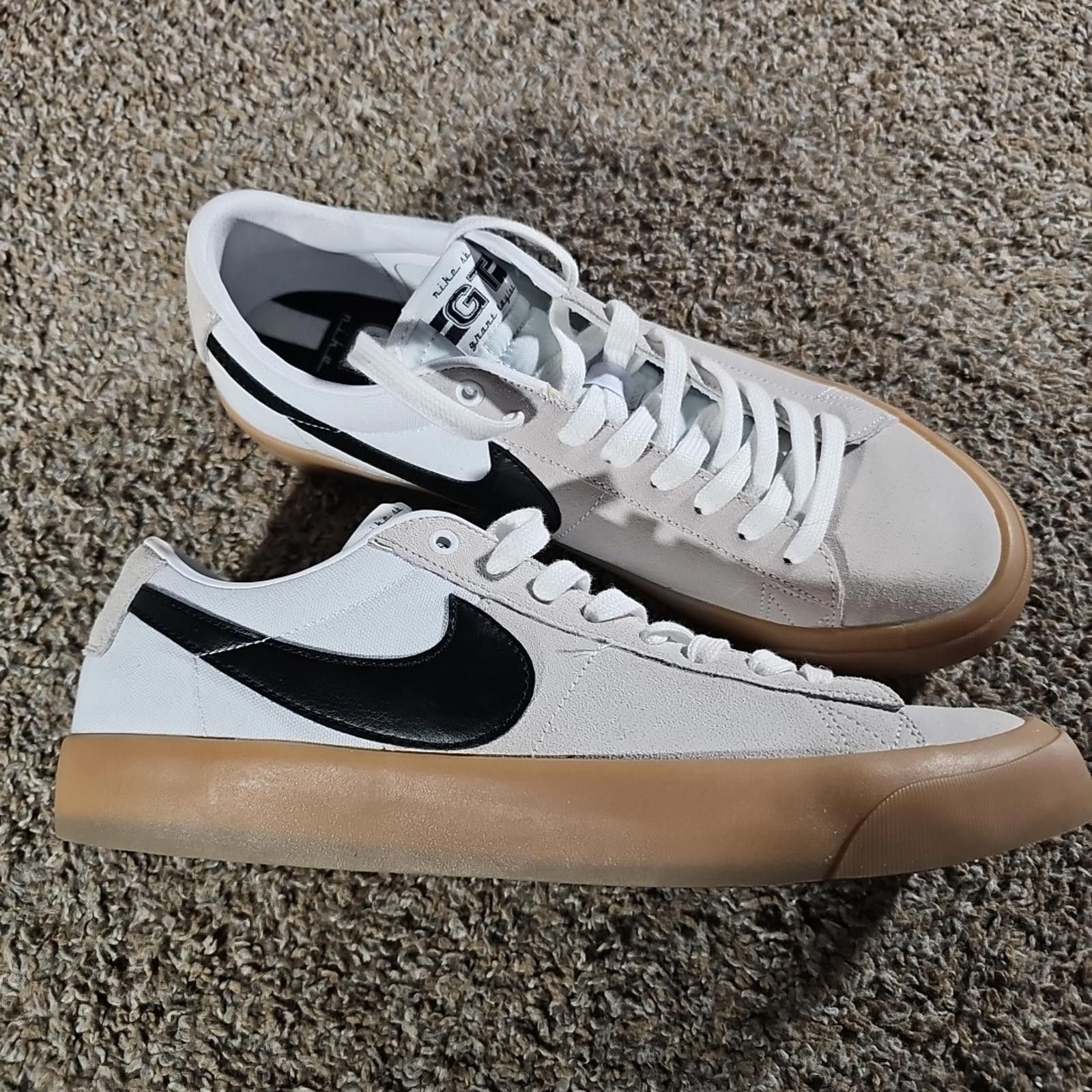 Nike Size 11 - Nike Zoom Blazer Pro GT SB Low White DC7695-100 Size US 11 / EU 44 - 1 Thumbnail
