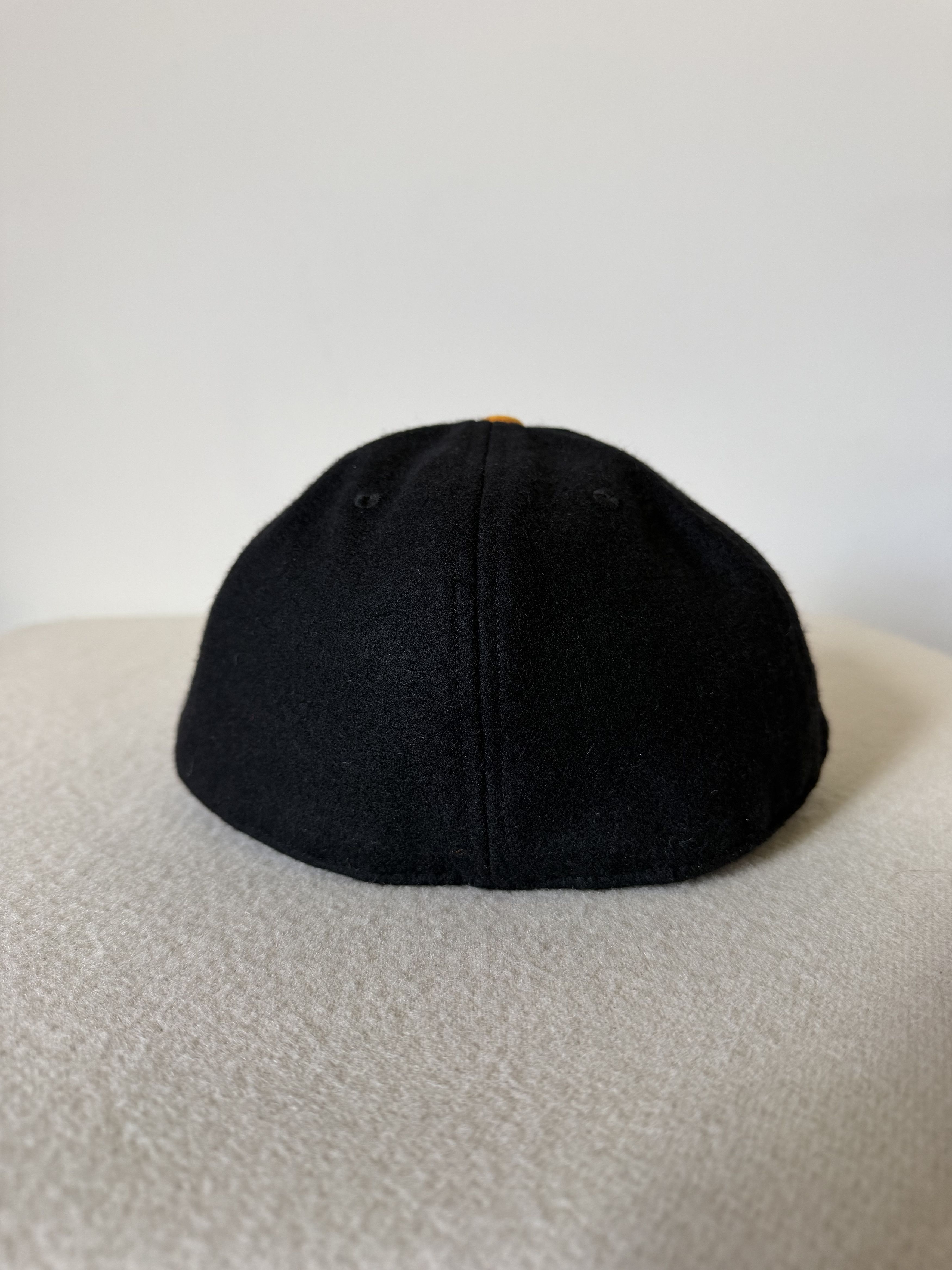 Ebbets Field Flannels 7 3/8 Ebbets Field 1953 Pittsburgh Hornets Wool Hat Size ONE SIZE - 4 Thumbnail