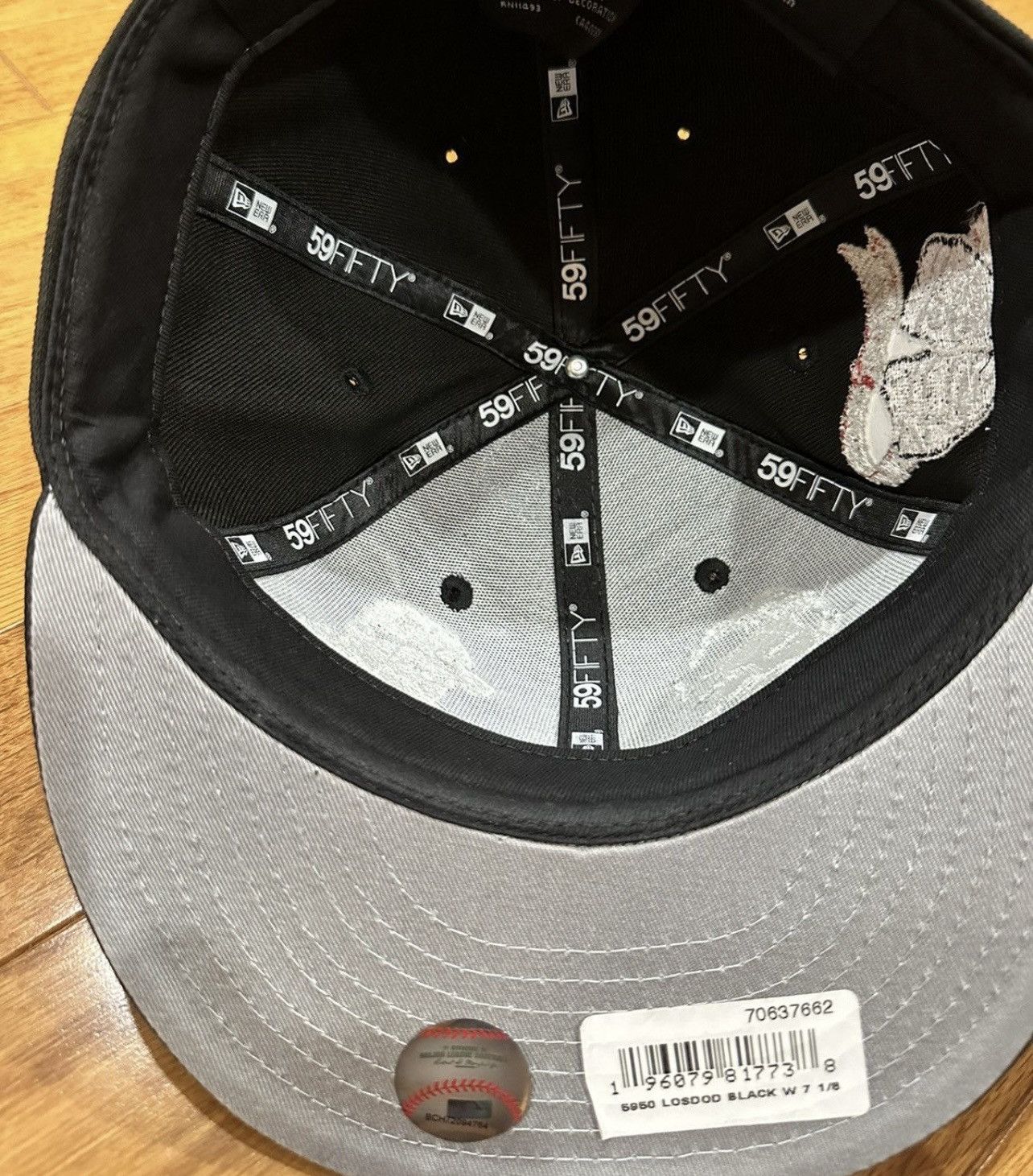 Asaali × Awful Lot of Cough Syrup Asaali x Awful Lot Of Cough Syrup Cartel Fitted Hat Size 8 Size ONE SIZE - 8 Thumbnail