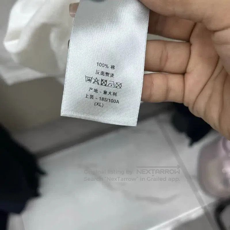 Dior Dior White Cotton T-Shirt for Men . Size US XL / EU 56 / 4 - 6 Thumbnail