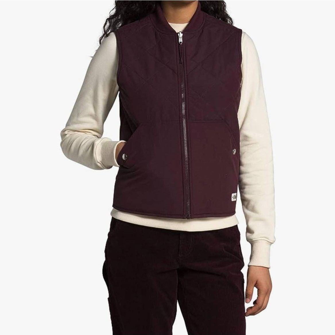 The North Face Cuchillo Reversible Root Brown Vest Size XL