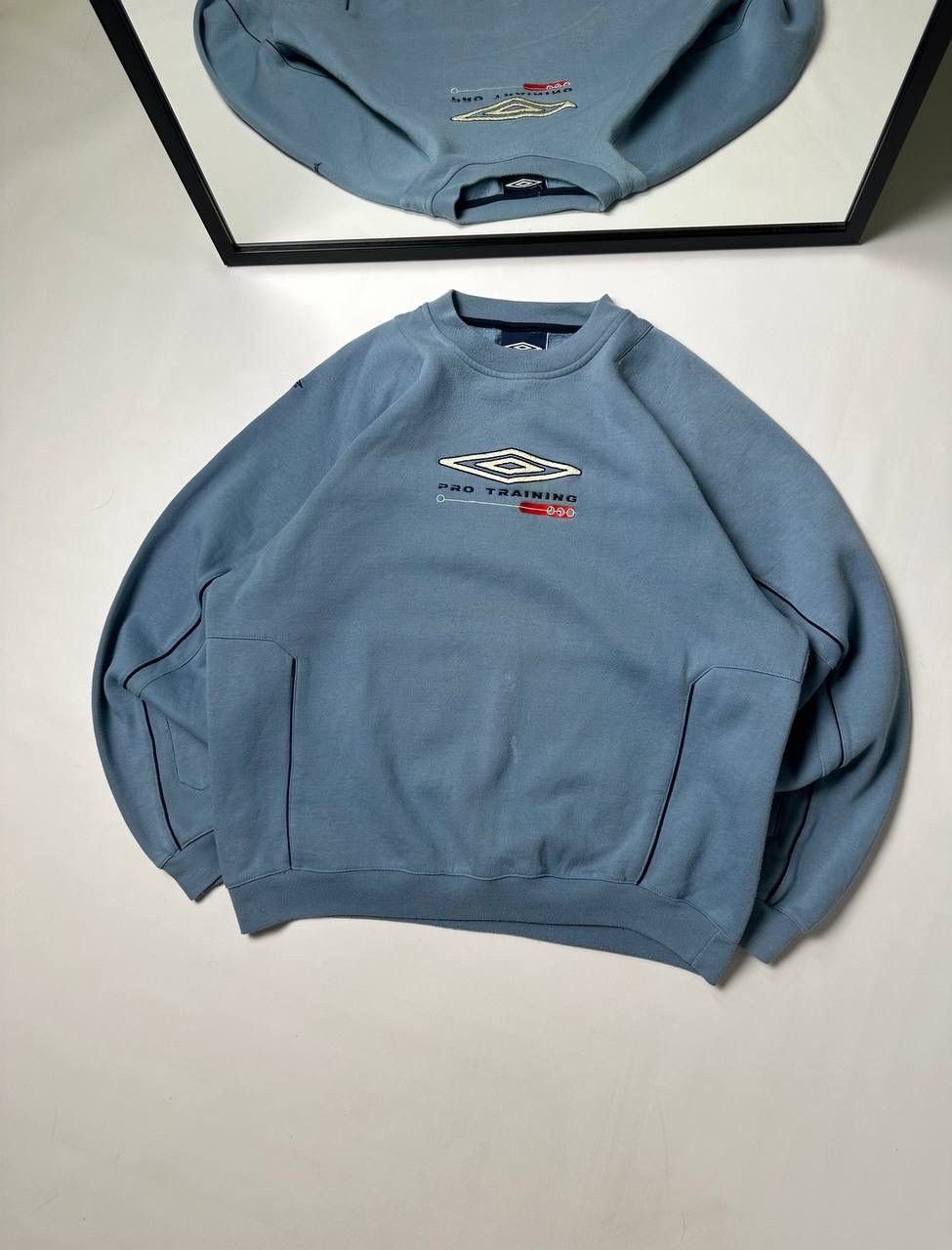Umbro 🔥90s Baggy Vintage Umbro USA style Sweatshirt Oversized Fit Size US L / EU 52-54 / 3 - 1 Thumbnail