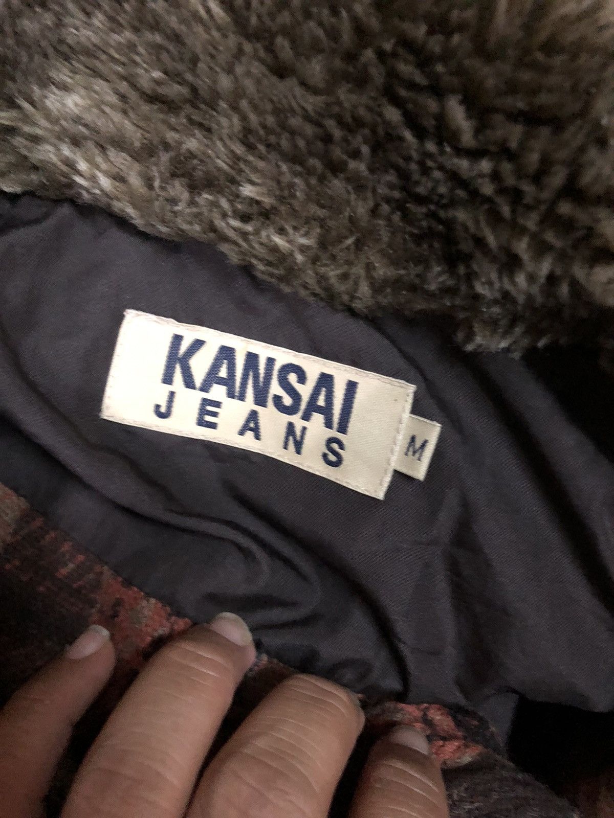 Kansai Yamamoto Kansai Yamamoto Check Wool Jacket Size US M / EU 48-50 / 2 - 3 Thumbnail