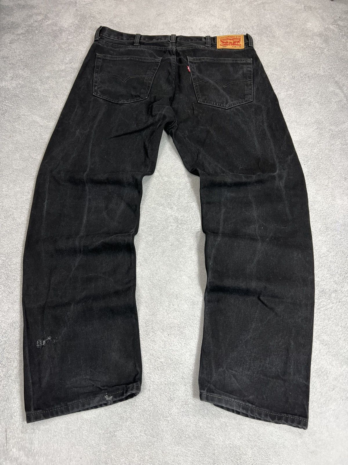 Vintage Vintage Black Rick Owens Balenci Style Washed distressed y2k Size US 36 / EU 52 - 2 Thumbnail