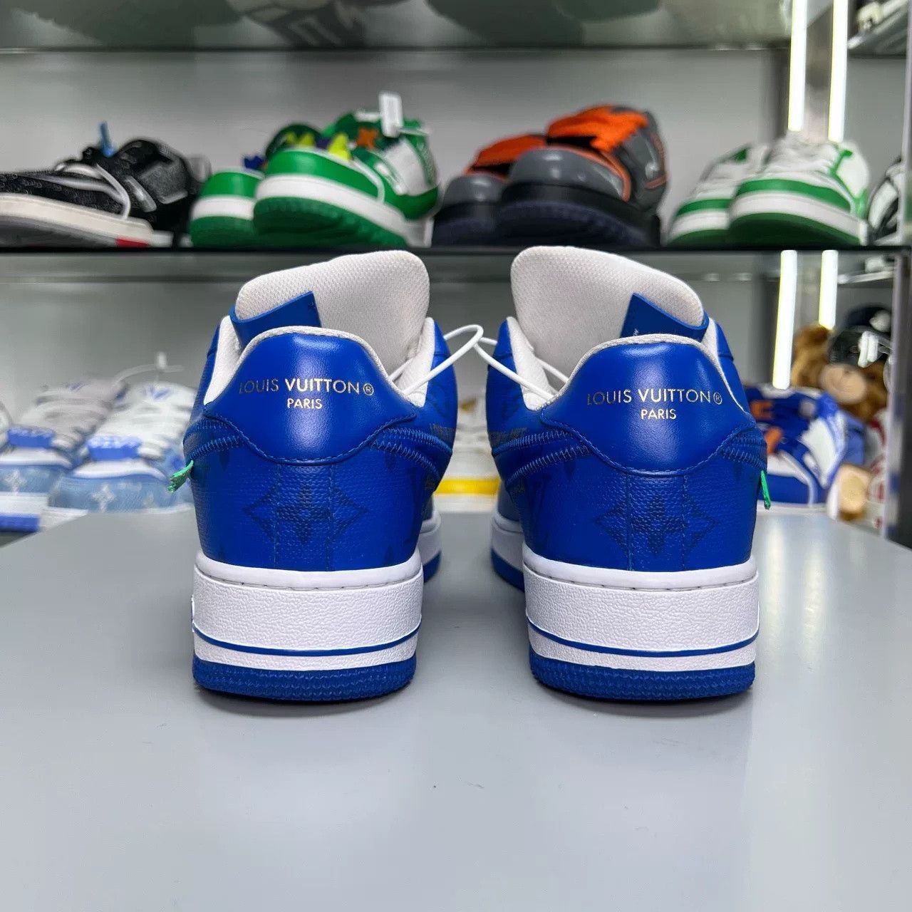 Louis Vuitton AF1 Louis Vuitton White Blue Size US 6.5 / EU 39-40 - 5 Thumbnail