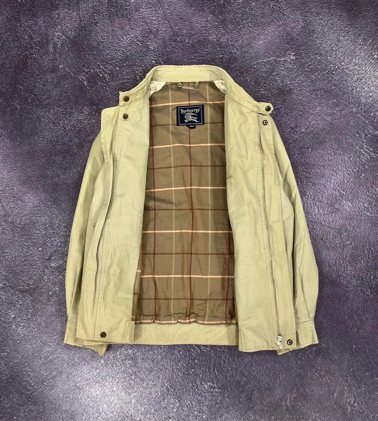 Burberry Vintage Burberry Nova Check Cream Luxury Jacket Size US M / EU 48-50 / 2 - 1 Thumbnail