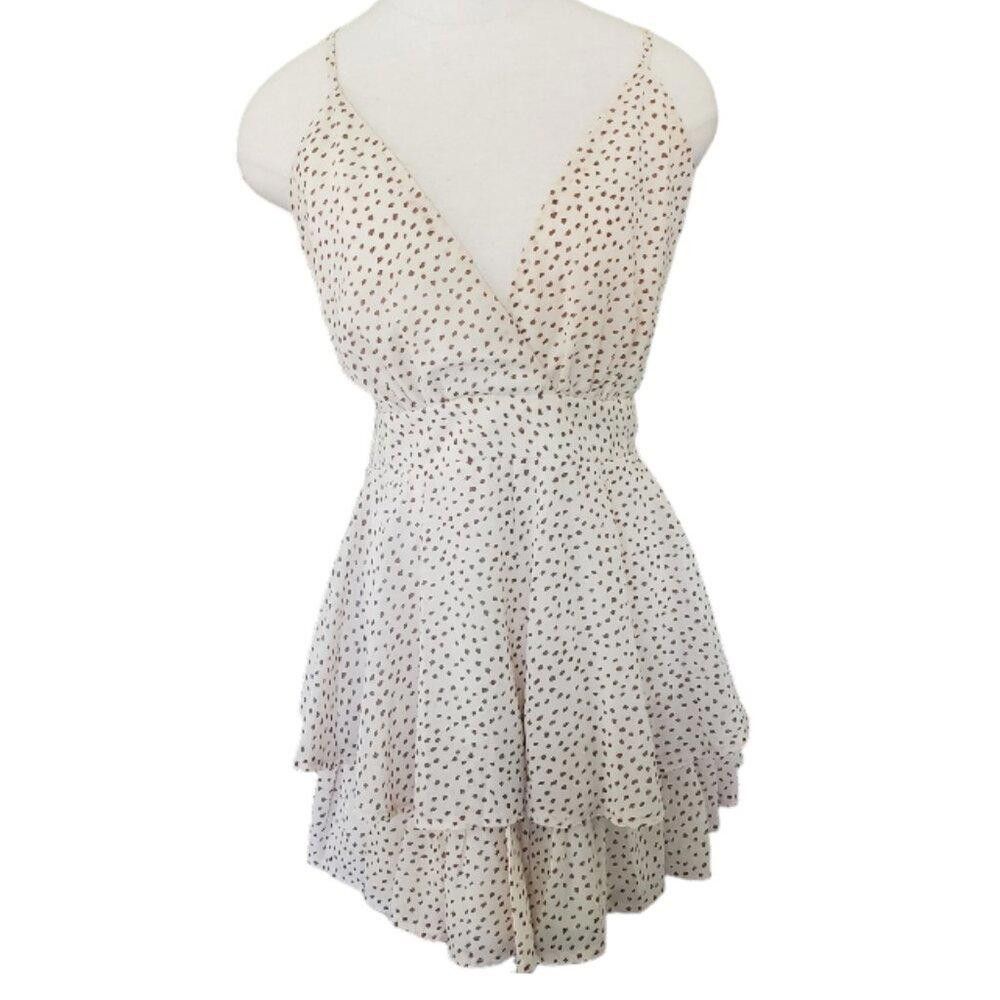 Designer CT292 Princess Polly Polka Dot Playsuit Top 10 Size 32" / US 10 / IT 46 - 1 Thumbnail